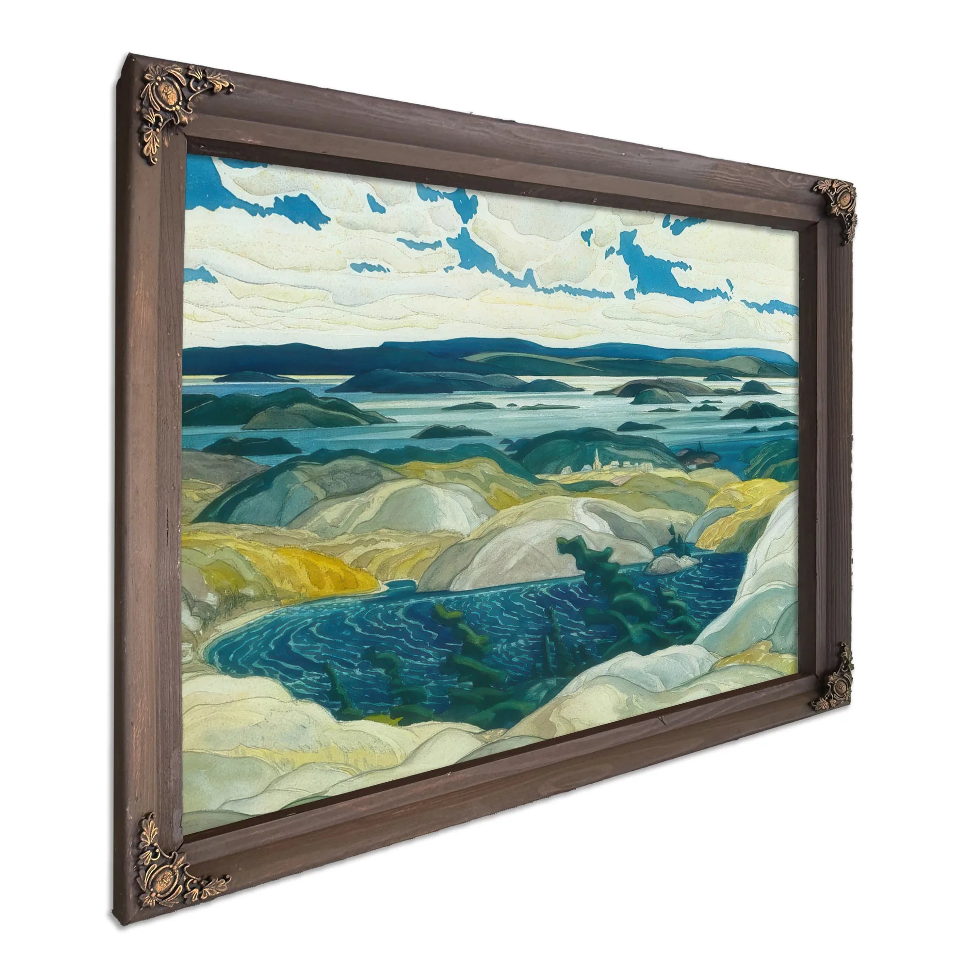 Bay Of Islands By Frank Carmichael Fine Art Print