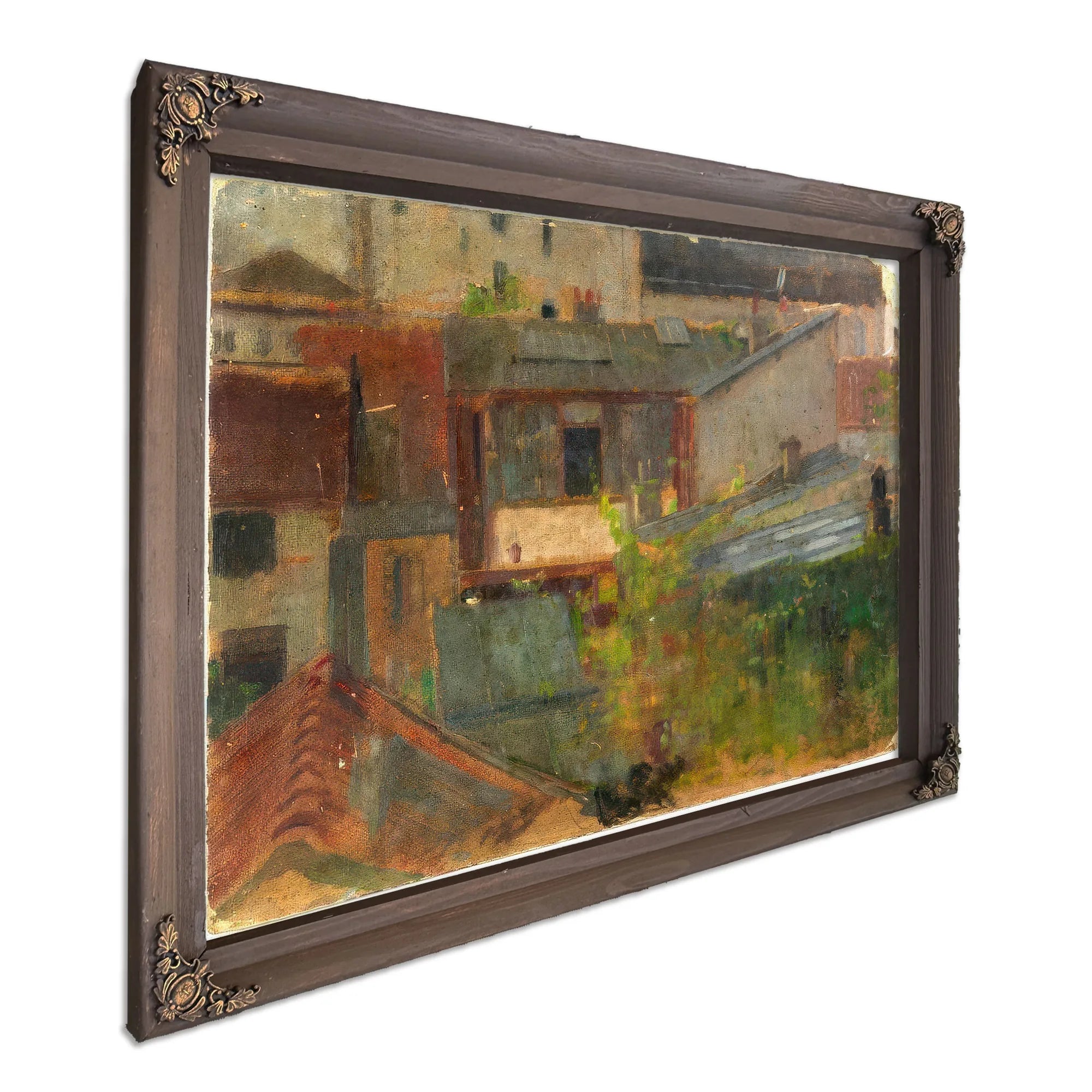 Rooftops By Alice Pike Barney Fine Art Print