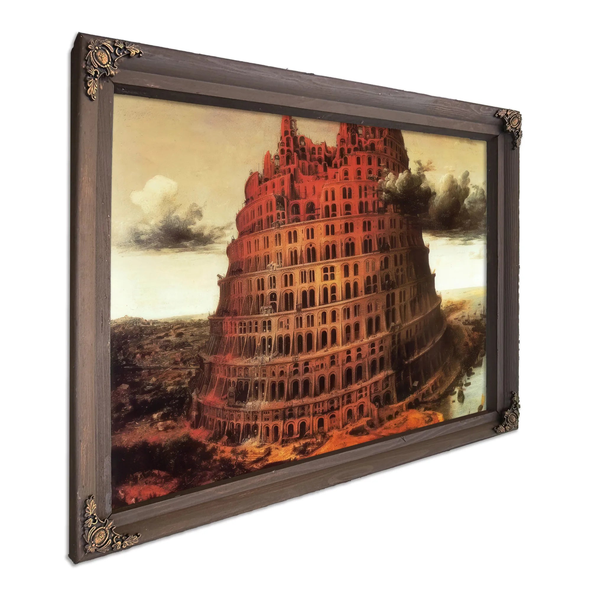 The Little Tower Of Babel 2 By Pieter Bruegel Fine Art Print