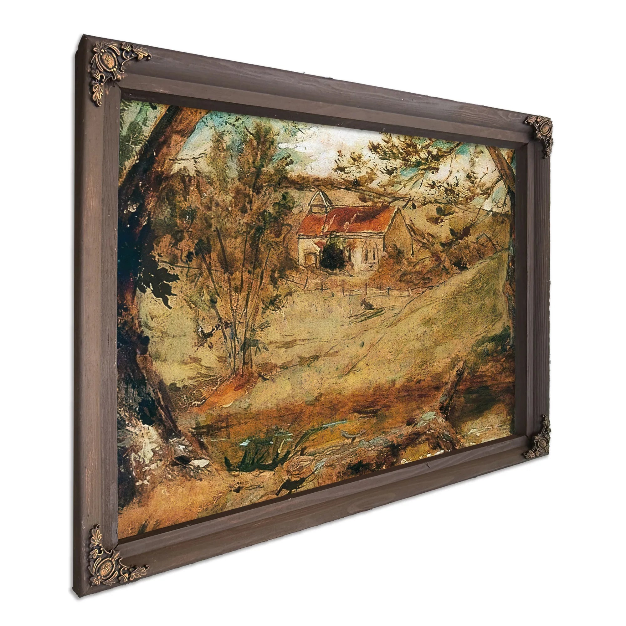 Givendale Church By William Etty Fine Art Print
