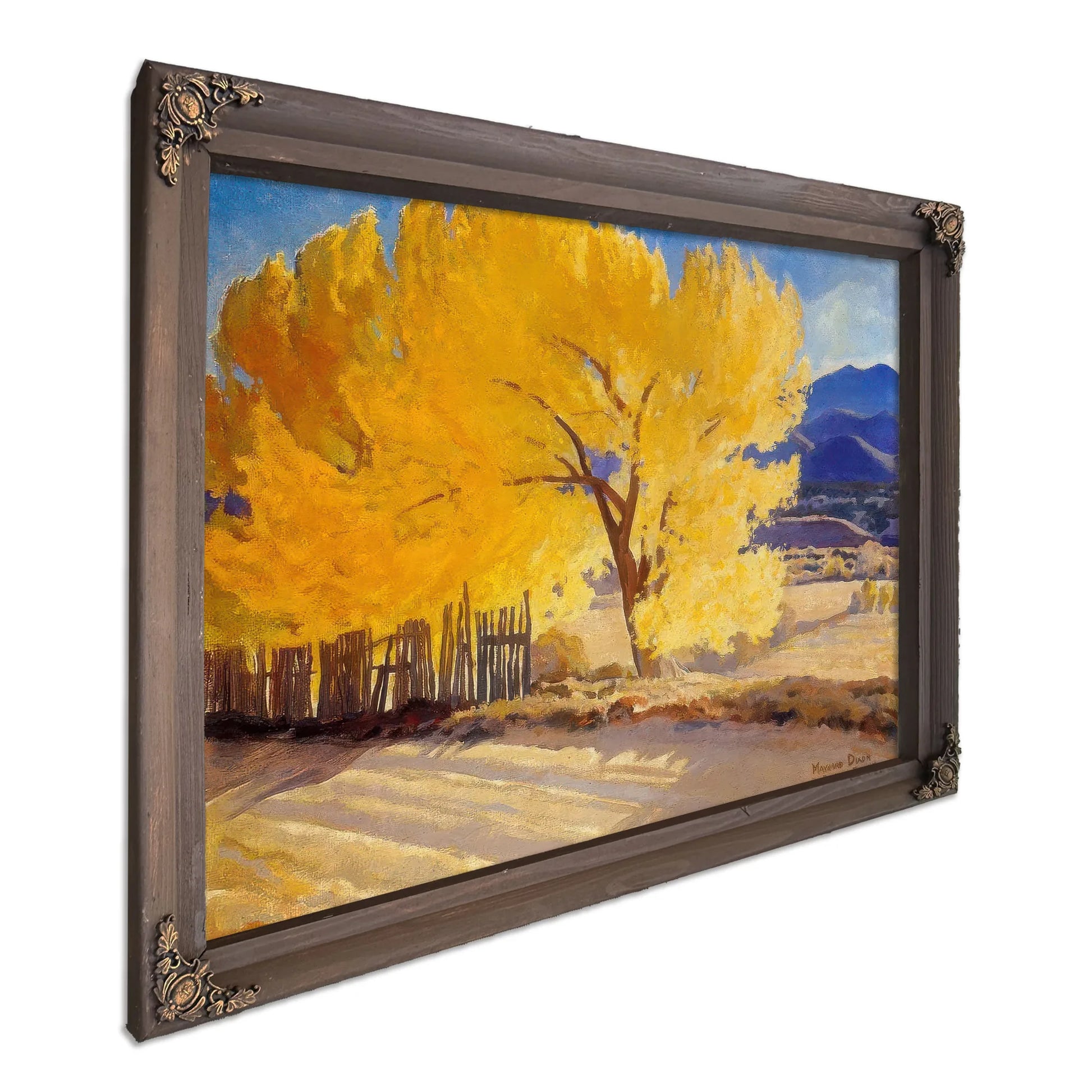 October Gold By Maynard Dixon Fine Art Print