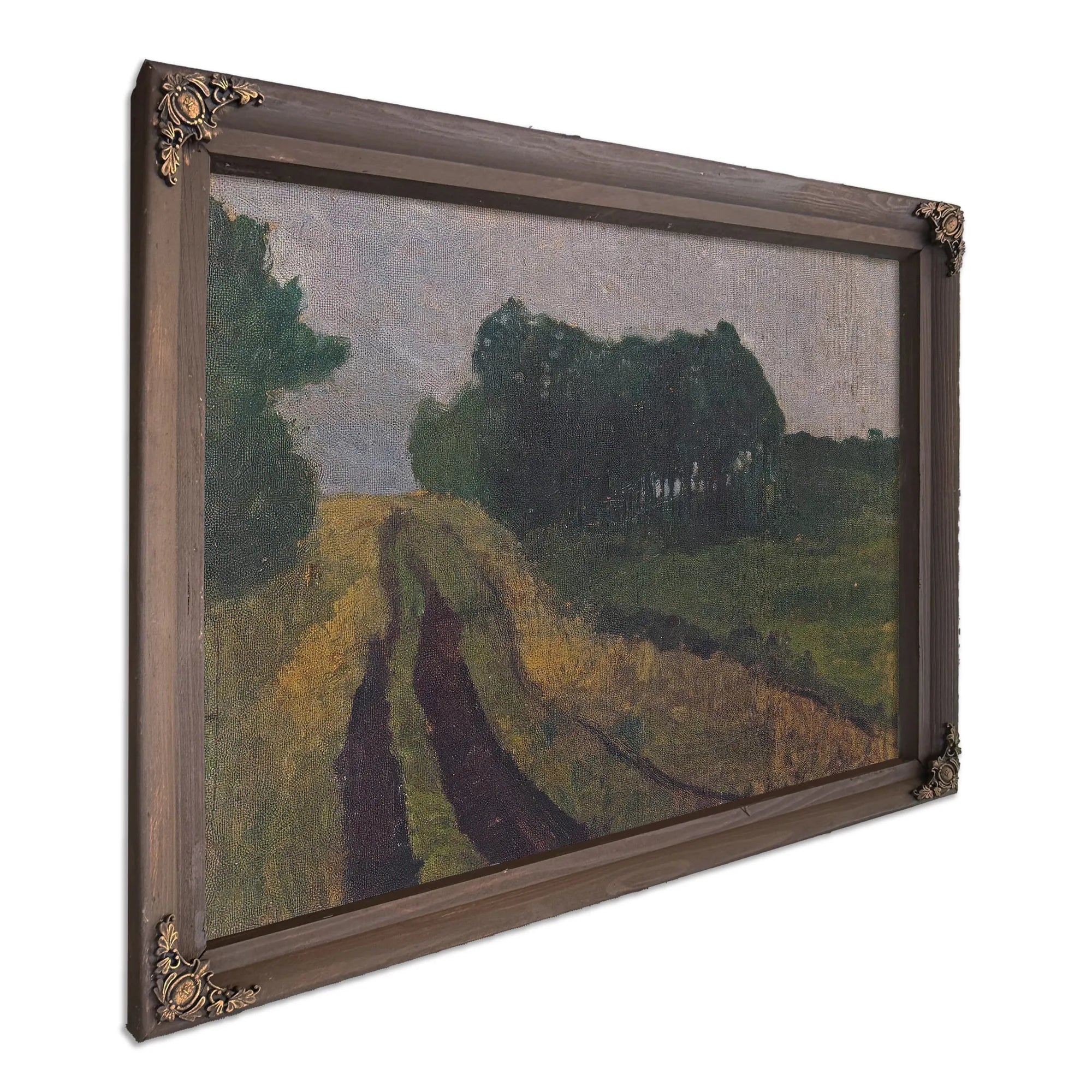 Evening Landscape With Pines By Paula Modersohn Becker Fine Art Print