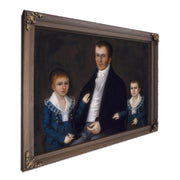 John Jacob Anderson And Sons John And Edward 1815 By Joshua Johnson Fine Art Print