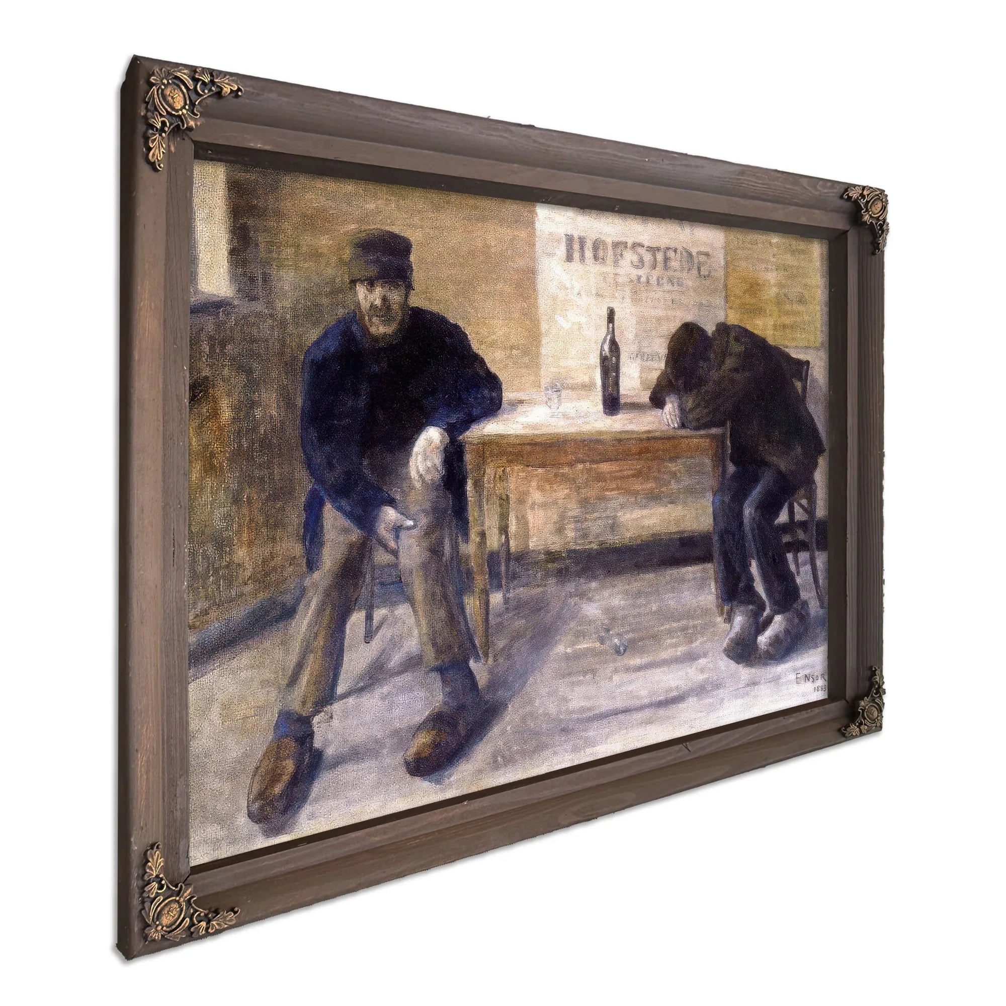 The Drunkards By James Ensor Fine Art Print