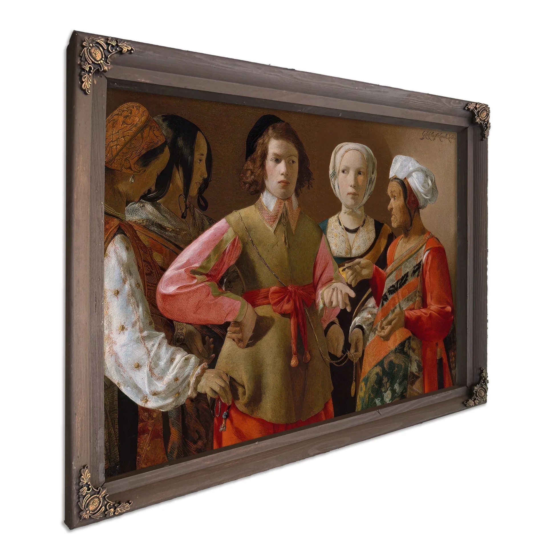 The Fortune Teller 1639 By Georges De La Tour Fine Art Print