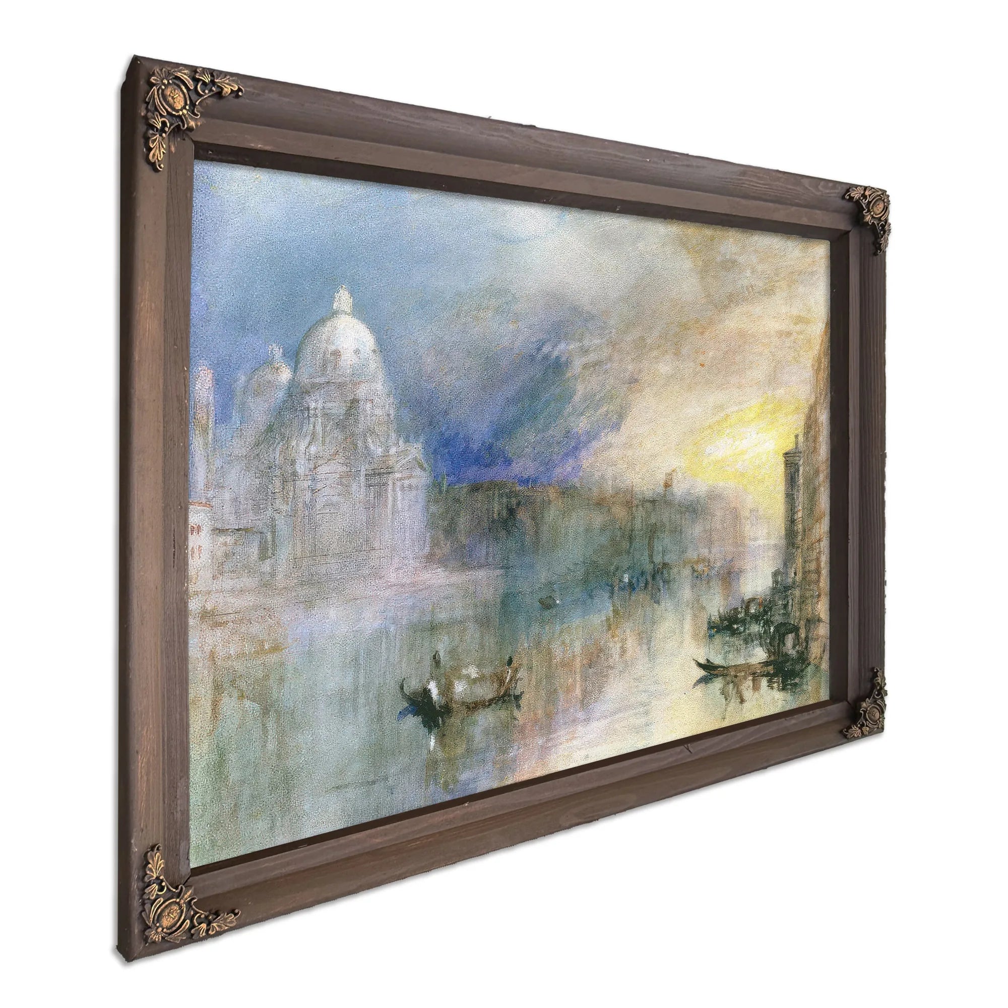 Venice Grand Canal With Santa Maria Della Salute By Joseph Mallord William Turner Fine Art Print
