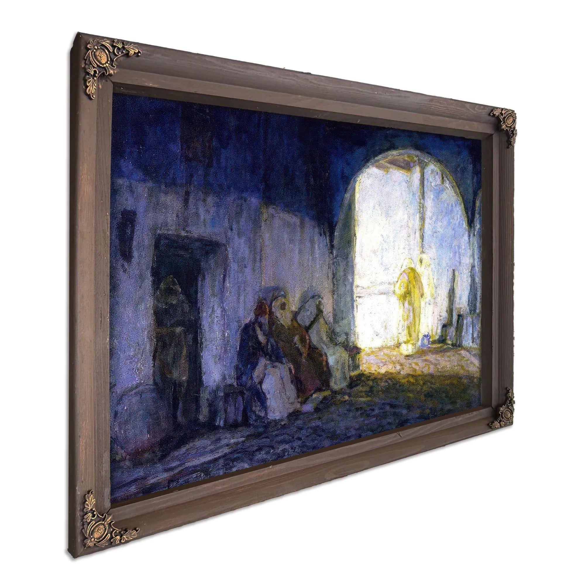 Street Scene, Tangiers By Henry Ossawa Tanner Fine Art Print