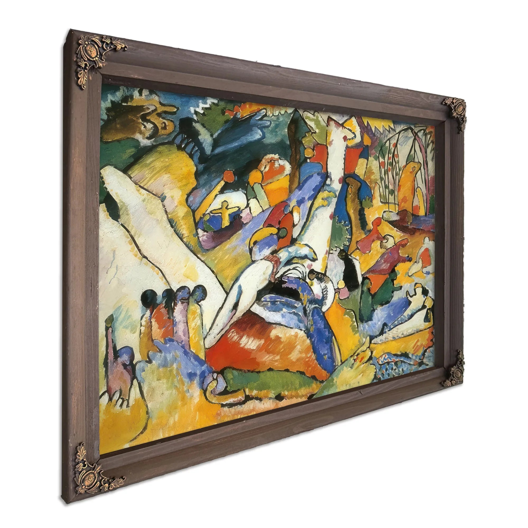 Study For Composition Ii By Wassily Kandinsky Fine Art Print