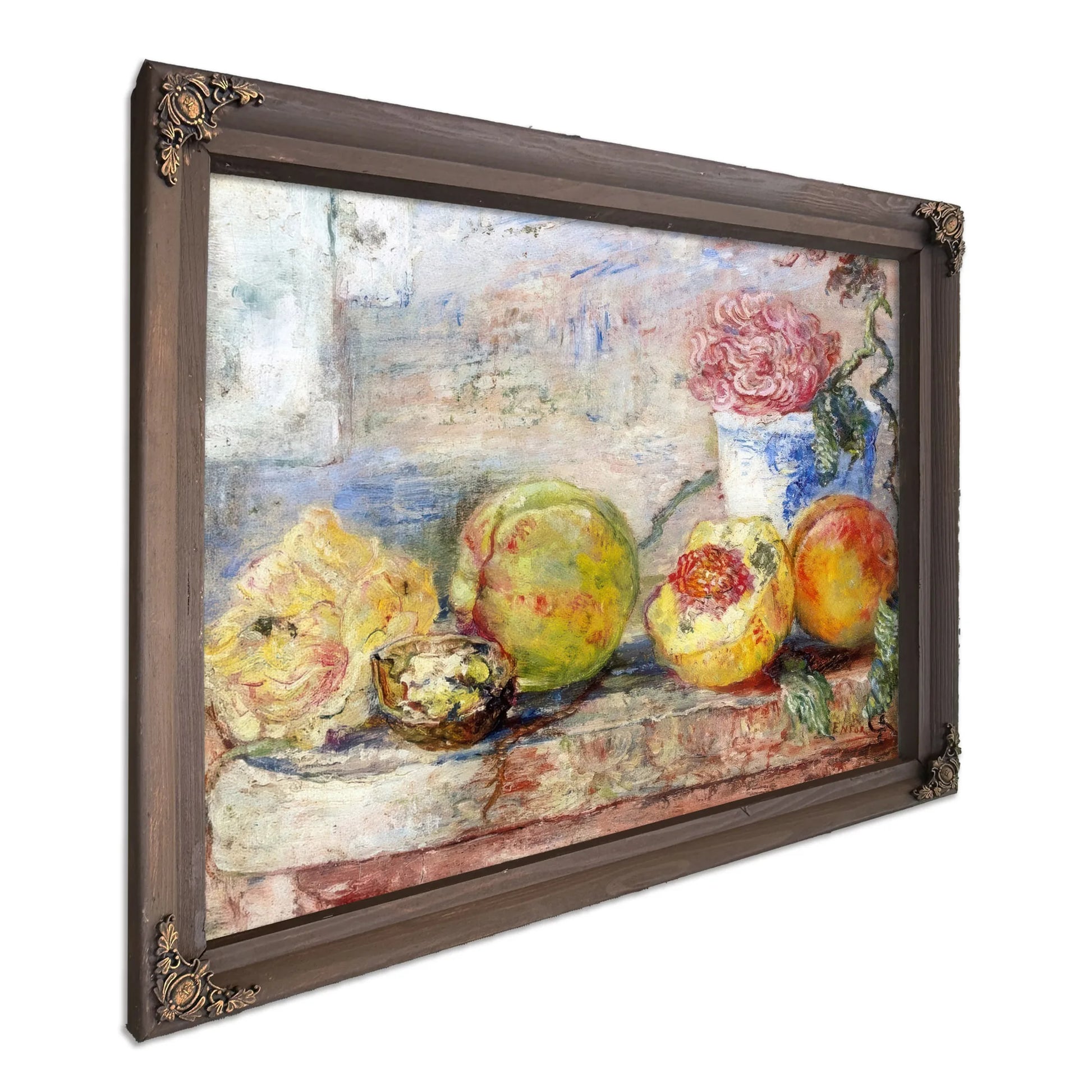 Peaches By James Ensor Fine Art Print