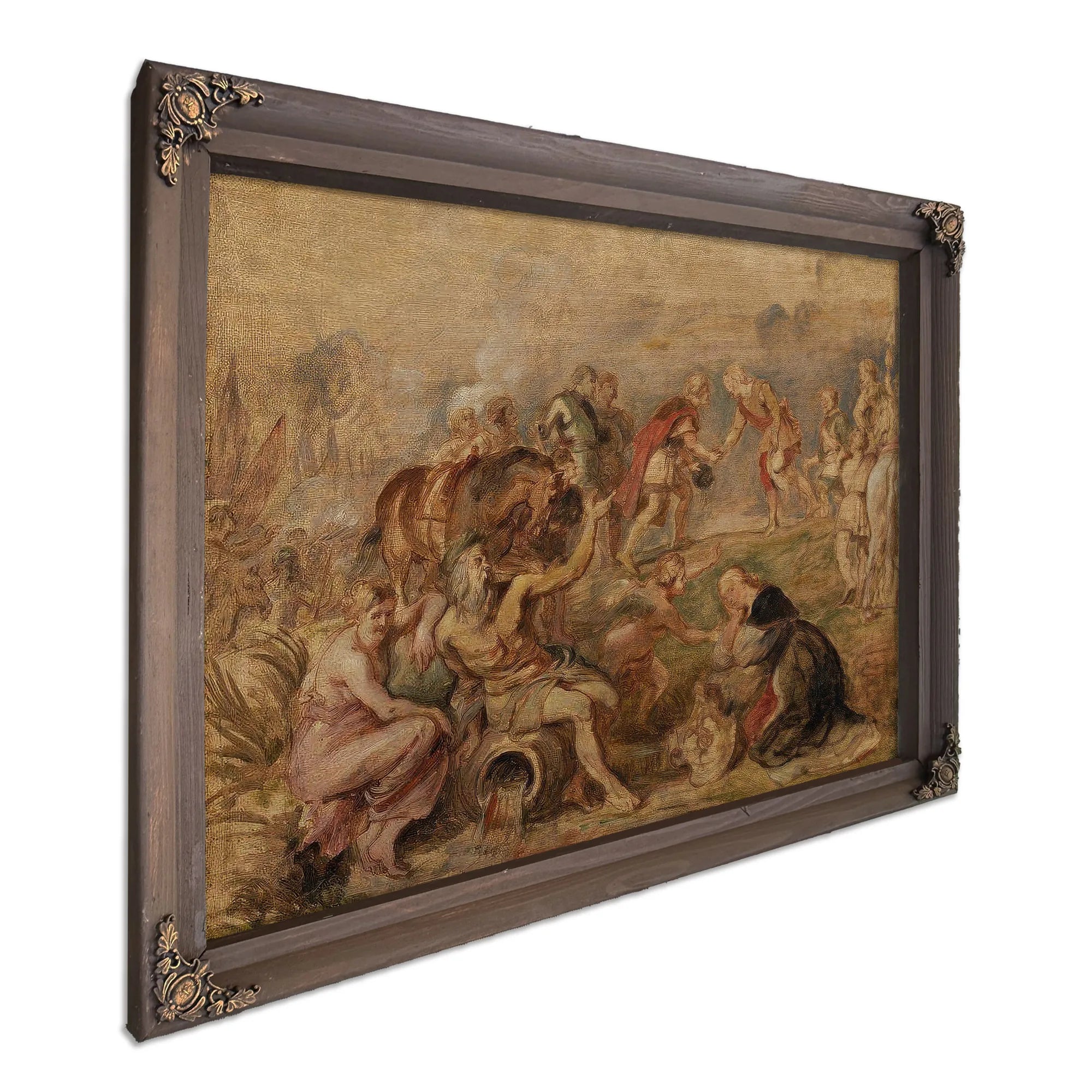 Peter Paul Rubens King Ferdinand Meeting Cardinal Infante Ferdinand 1635 By Peter Paul Rubens Fine Art Print