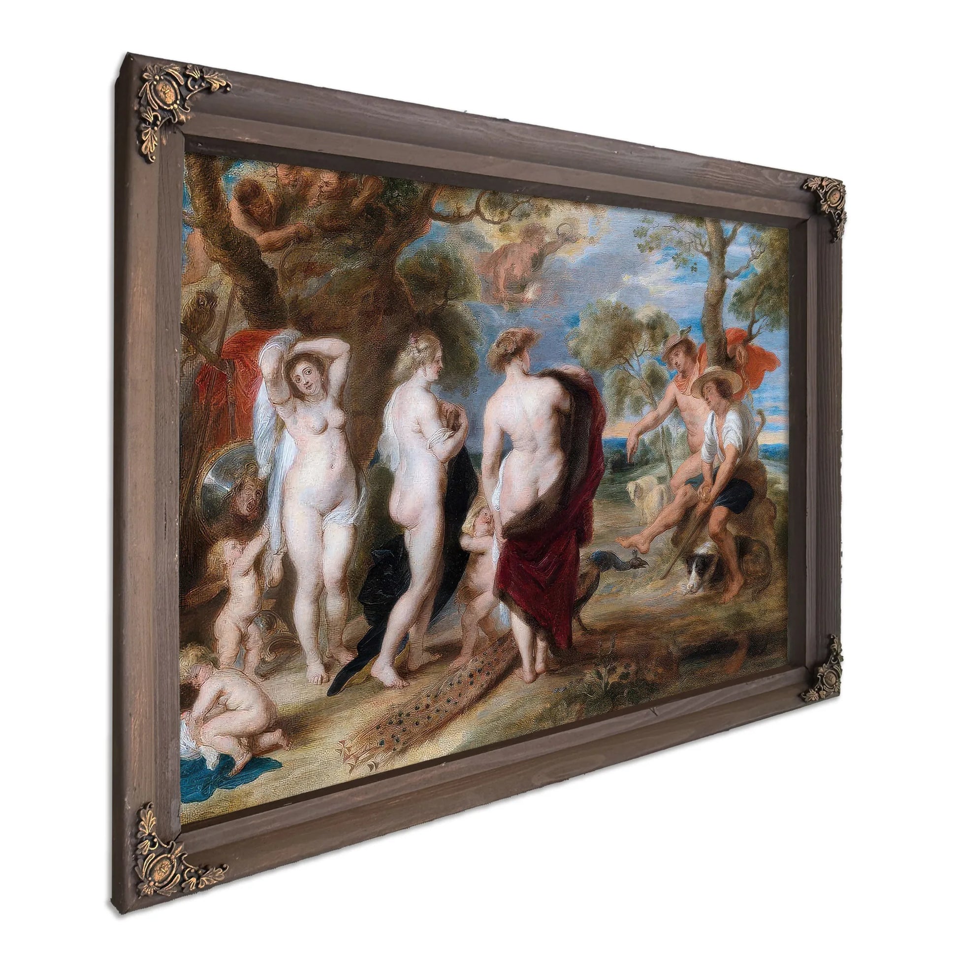 The Judgement Of Paris By Peter Paul Rubens Fine Art Print