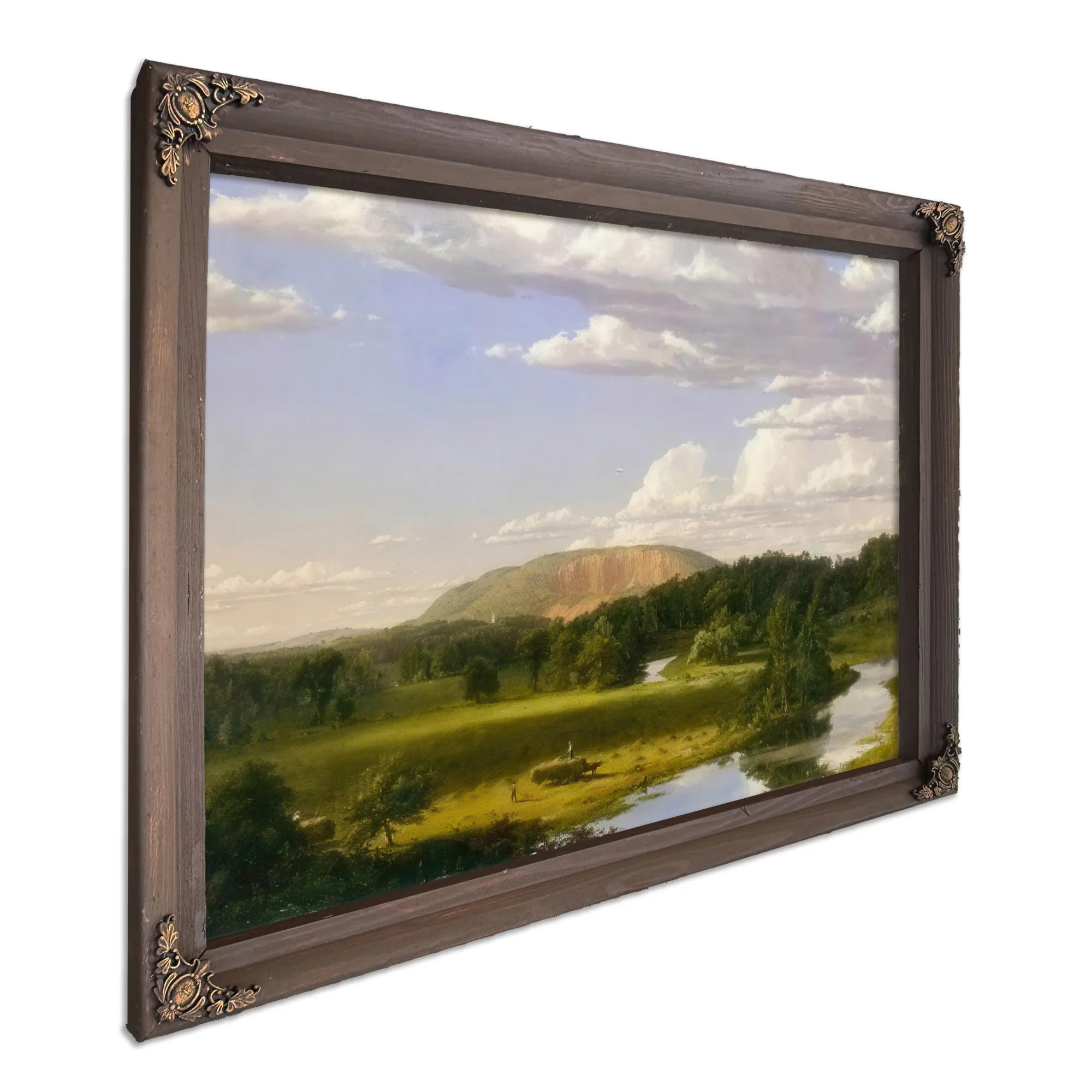 West Rock New Haven By Frederic Edwin Church Fine Art Print