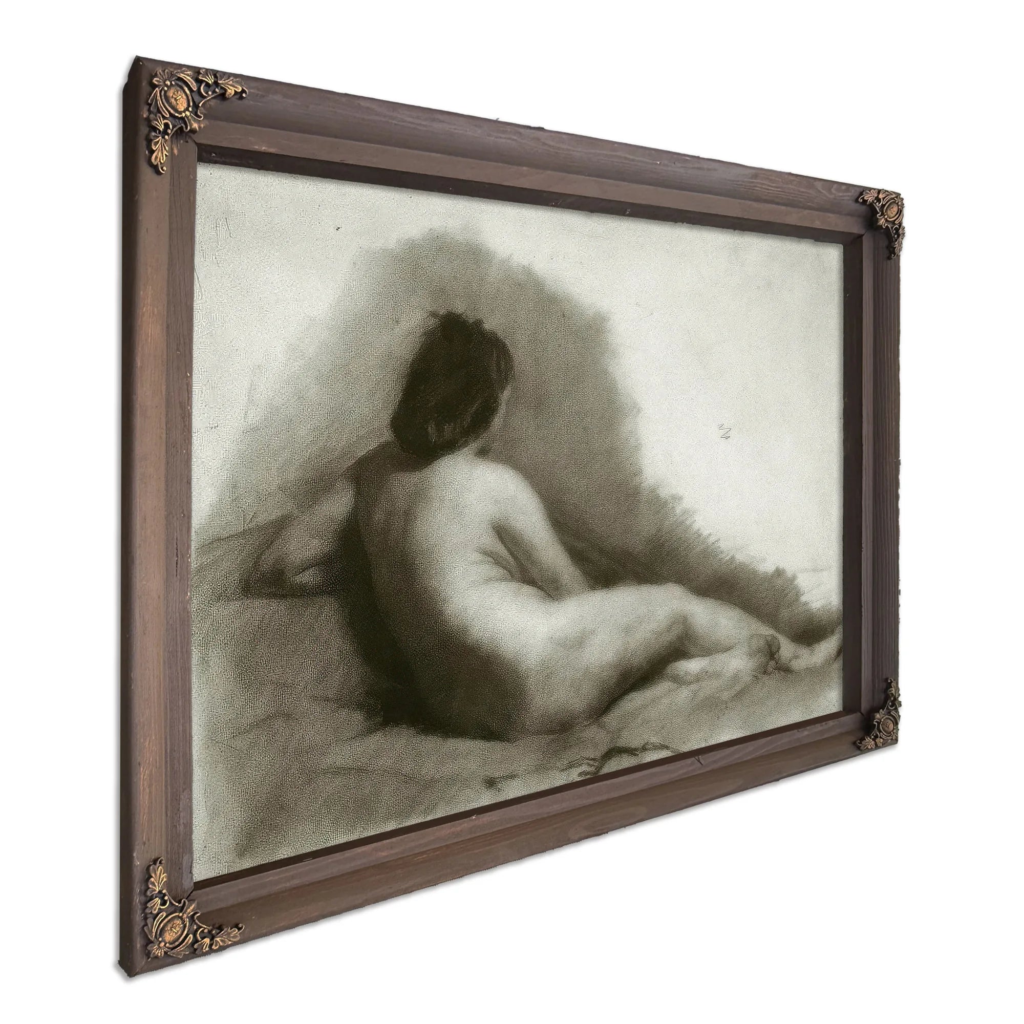 Study Of A Reclining Nude Woman By Thomas Eakins Fine Art Print