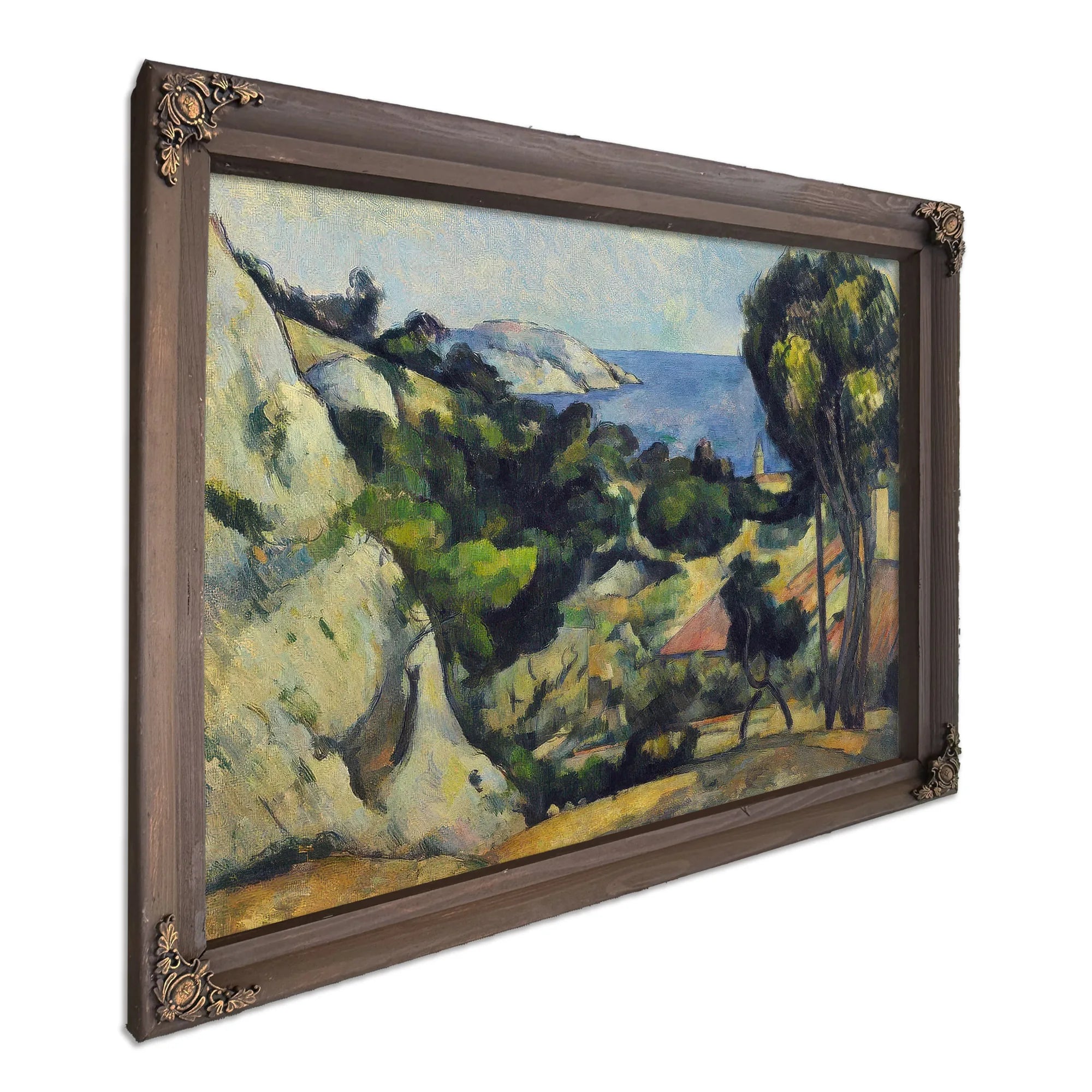 Lestaque By Paul Cezanne Fine Art Print