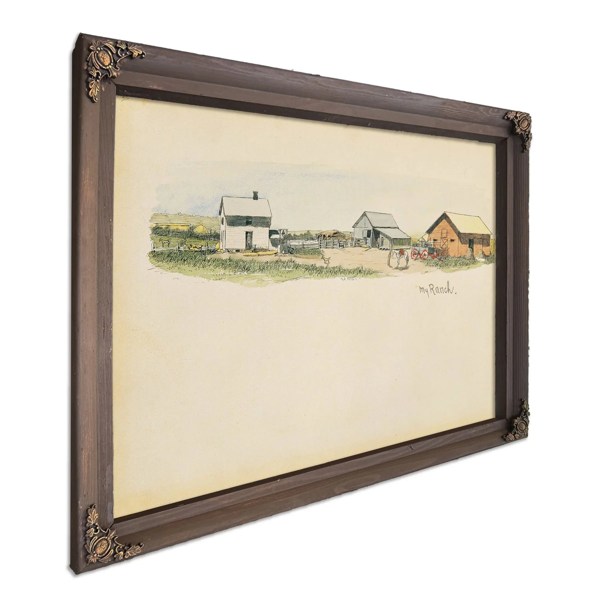 My Ranch by Frederic Remington
