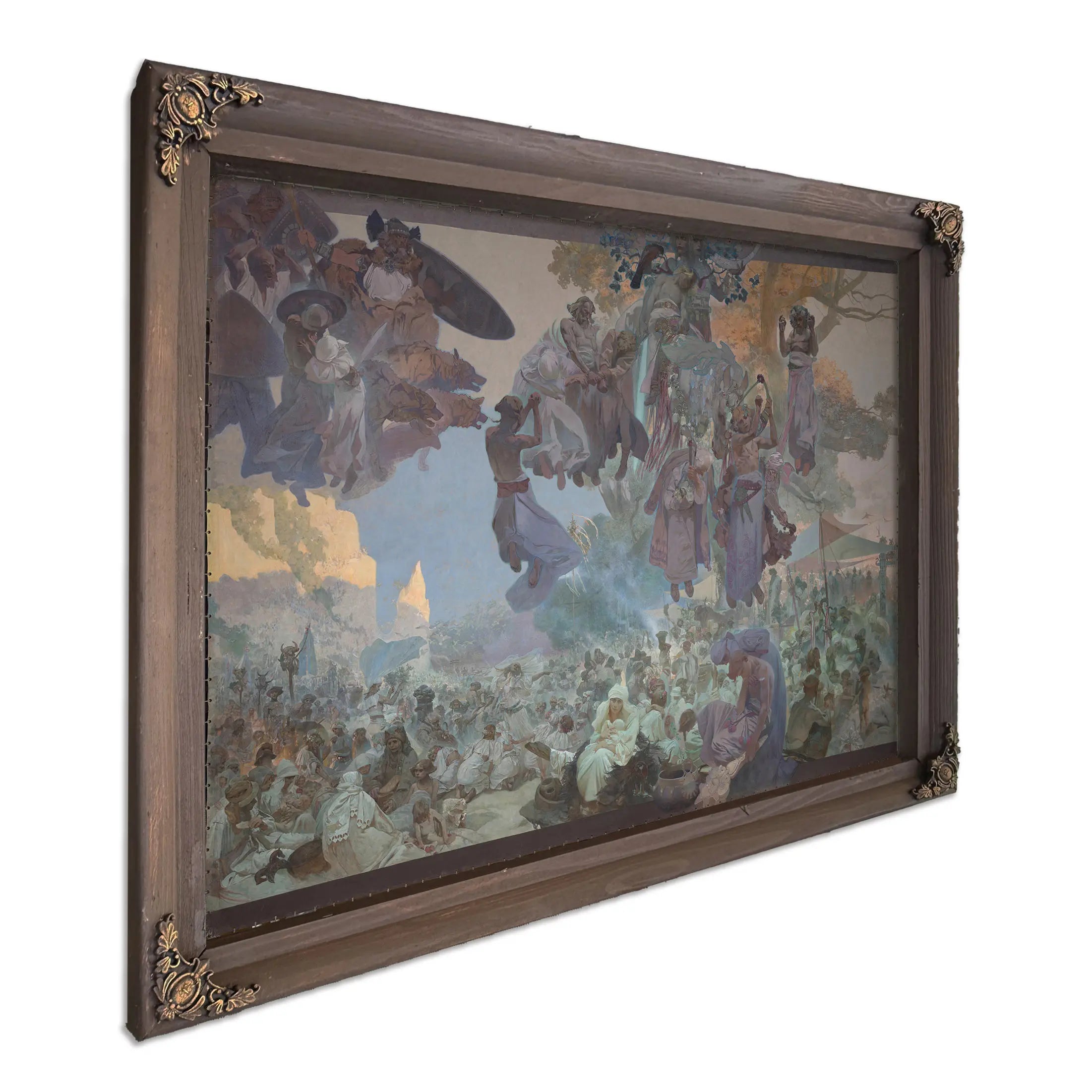 Celebration Of Svantovit In Rugen by Alphonse Mucha