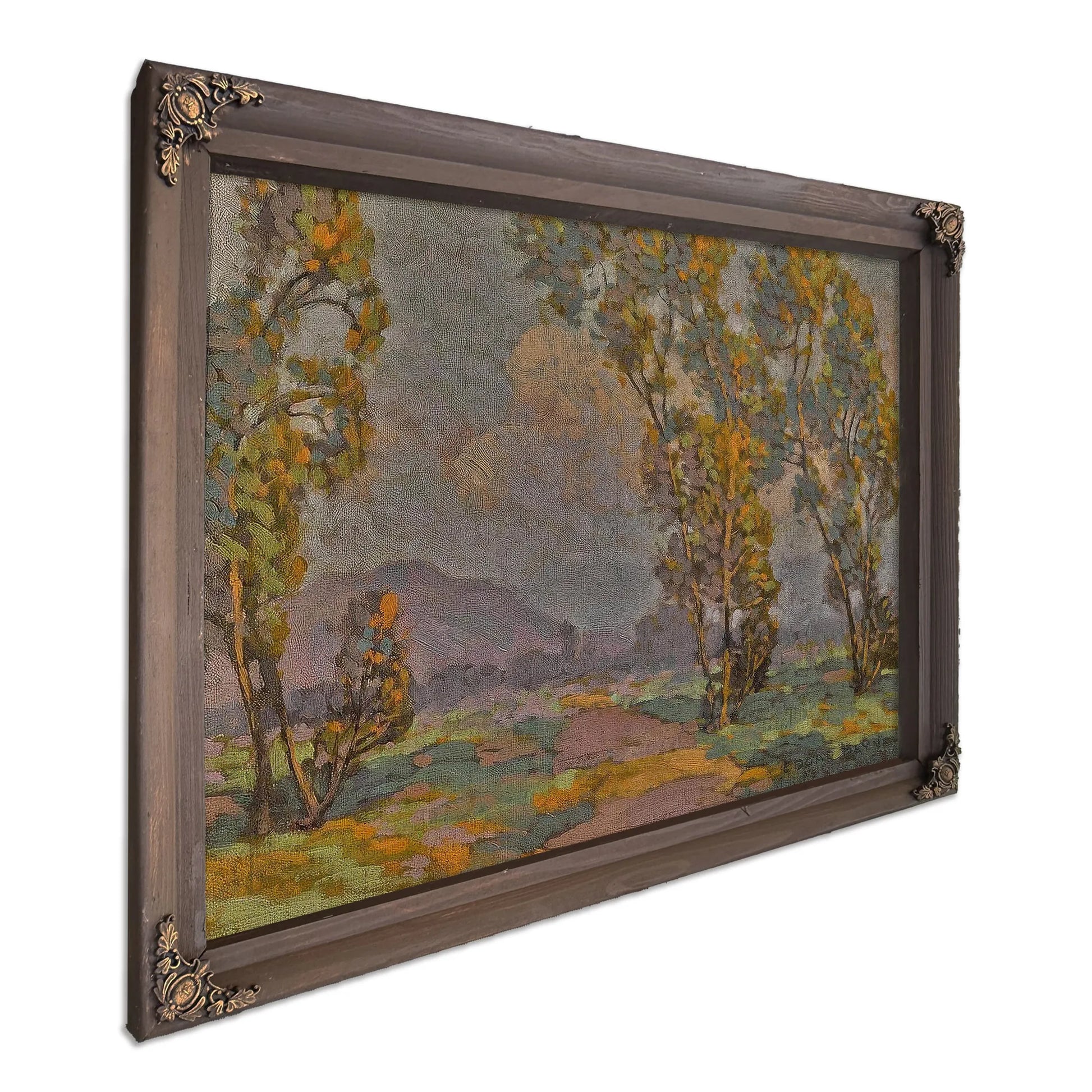 A Path Through The Trees By Edgar Payne Fine Art Print