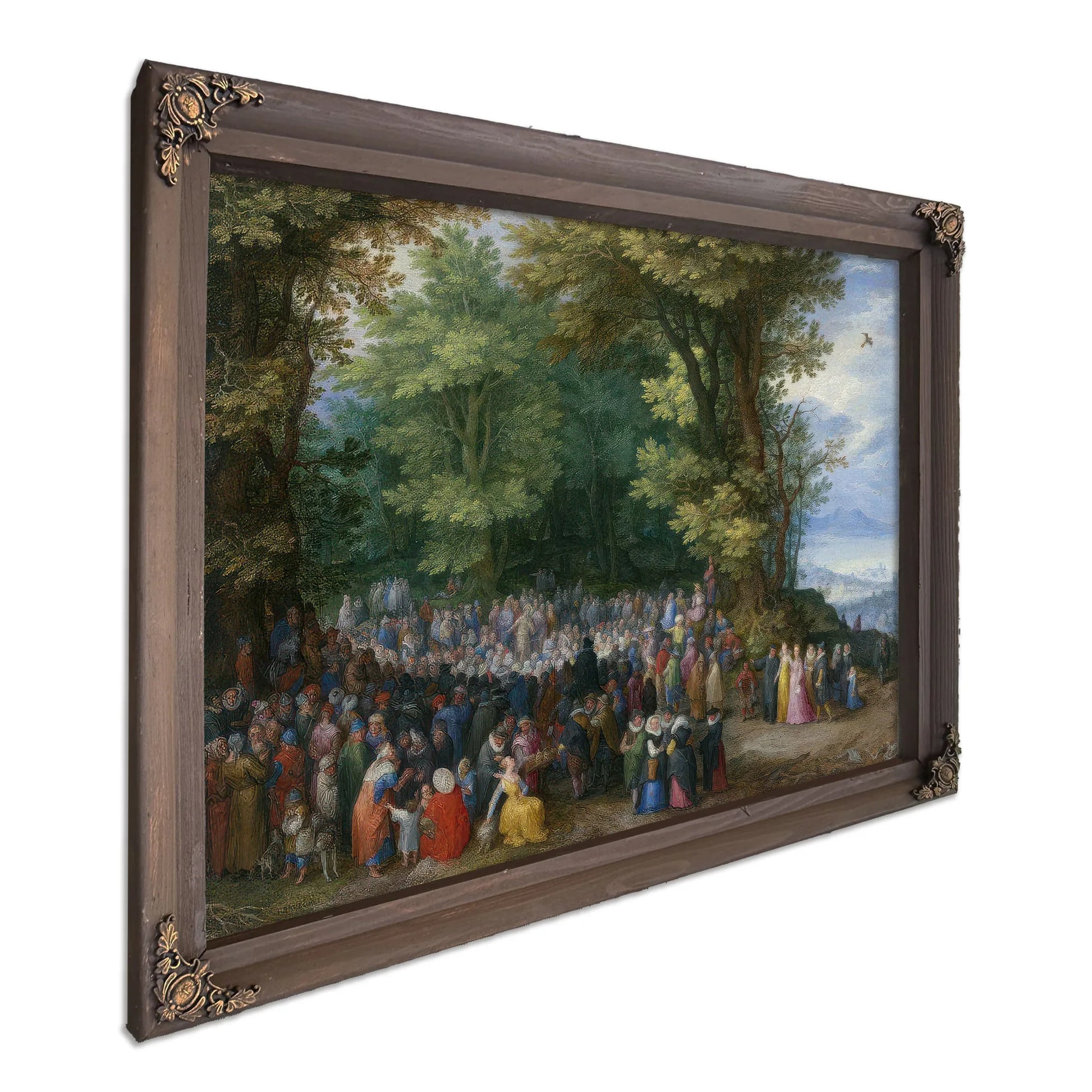 The Sermon On The Mount by Jan Brueghel The Elder Fine Art Print