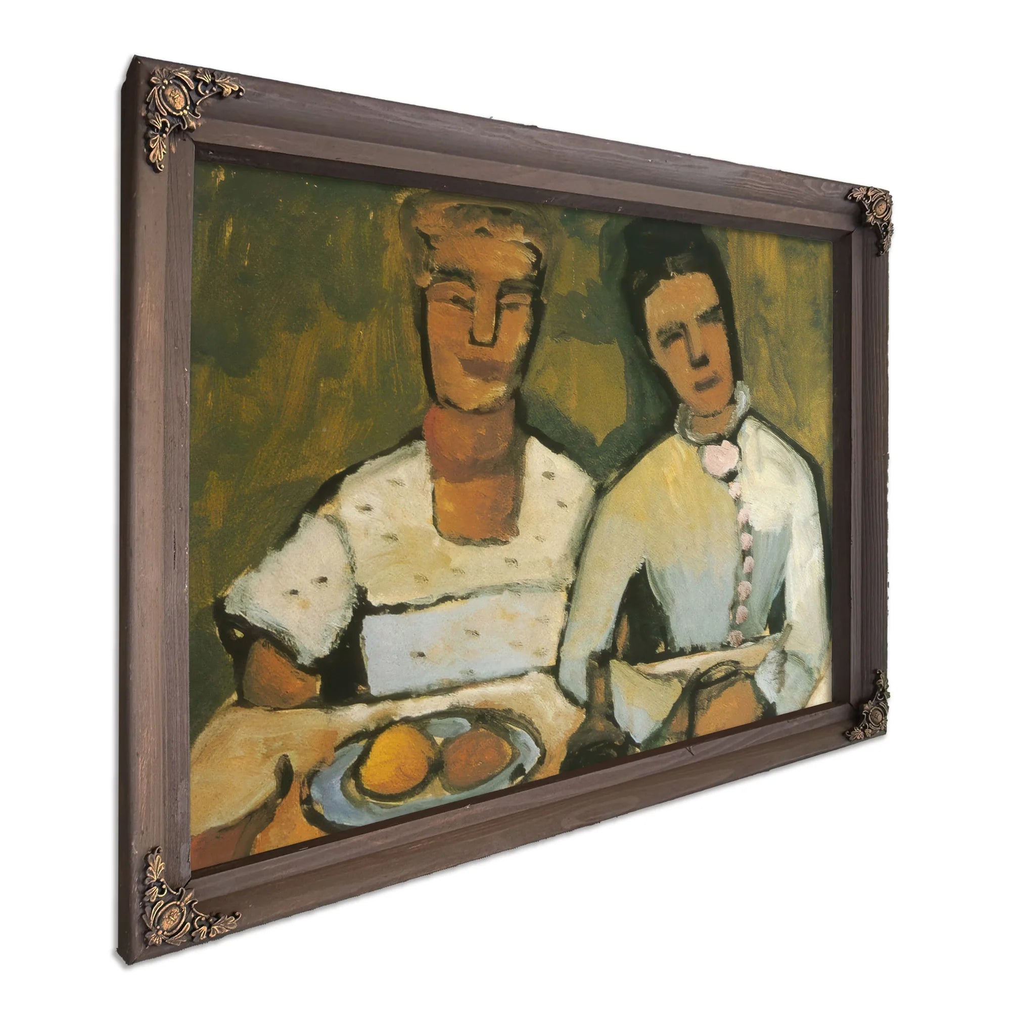 Lee Hoetger And Her Sister By Paula Modersohn Becker Fine Art Print