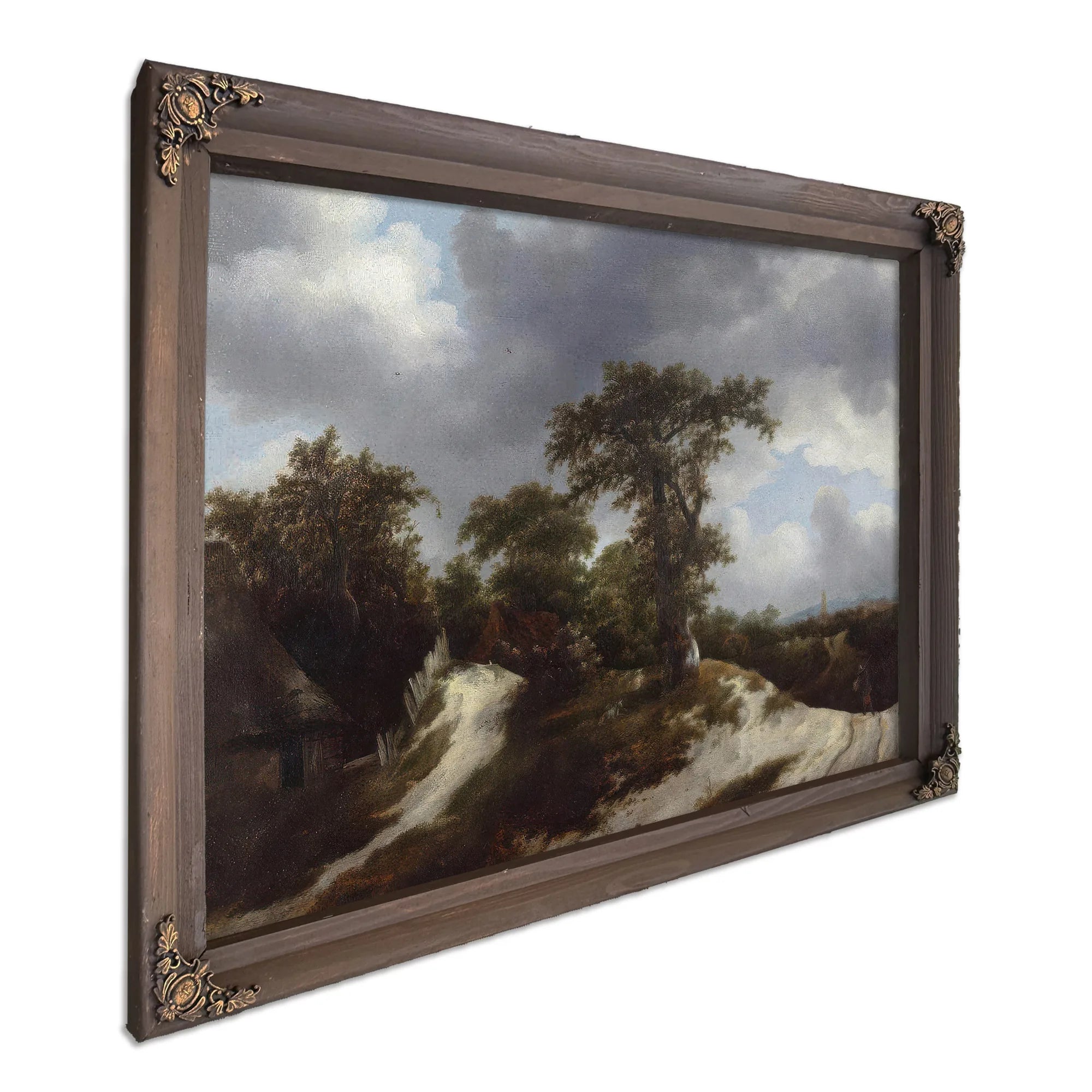Countryside By Jacob Van Ruisdael Fine Art Print