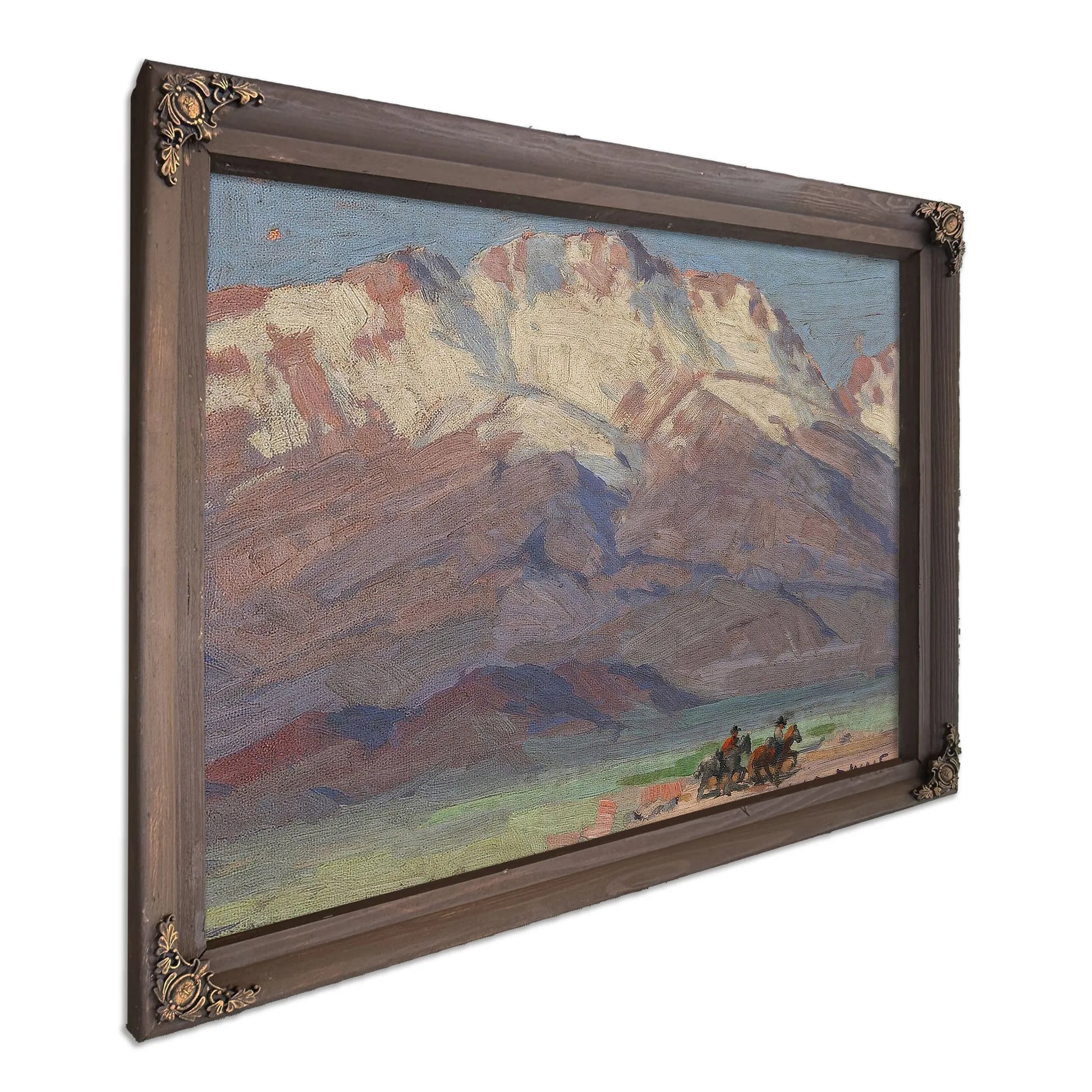 Owens Valley At Big Pine By Edgar Payne Fine Art Print