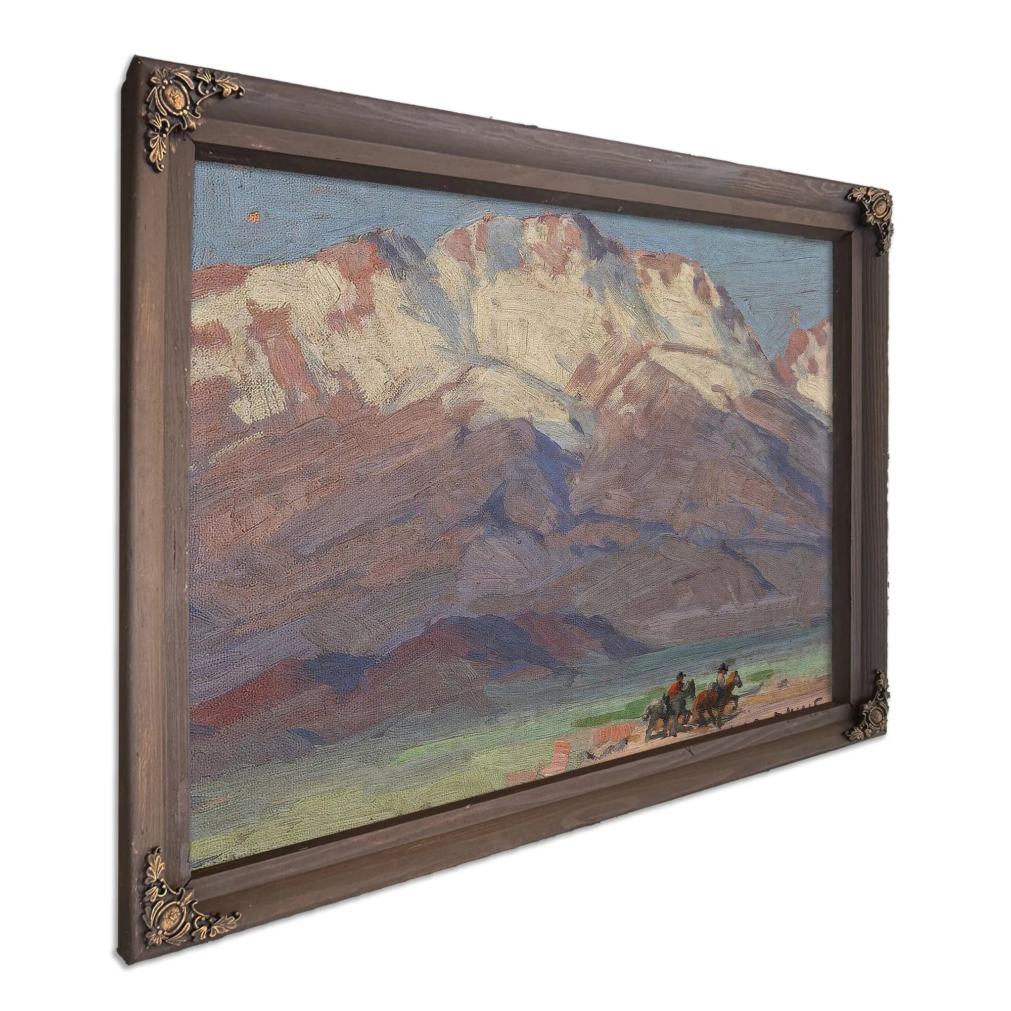 Owens Valley At Big Pine By Edgar Payne Fine Art Print