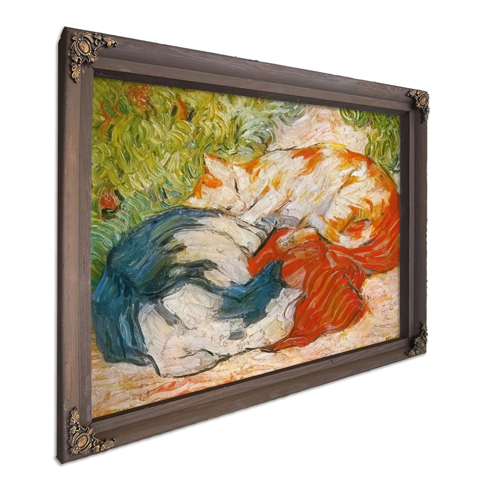 Cats By Franz Marc Fine Art Print