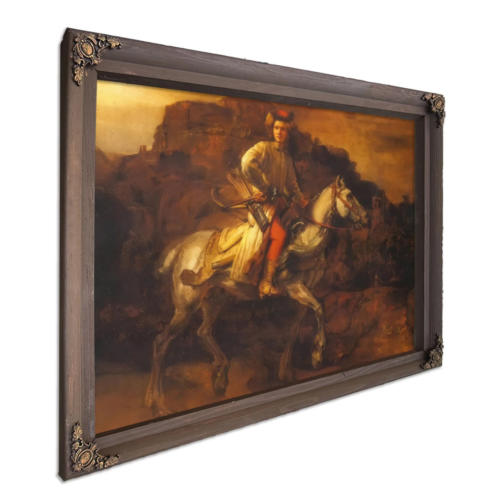 The So Called Polish Rider By Rembrandt Fine Art Print