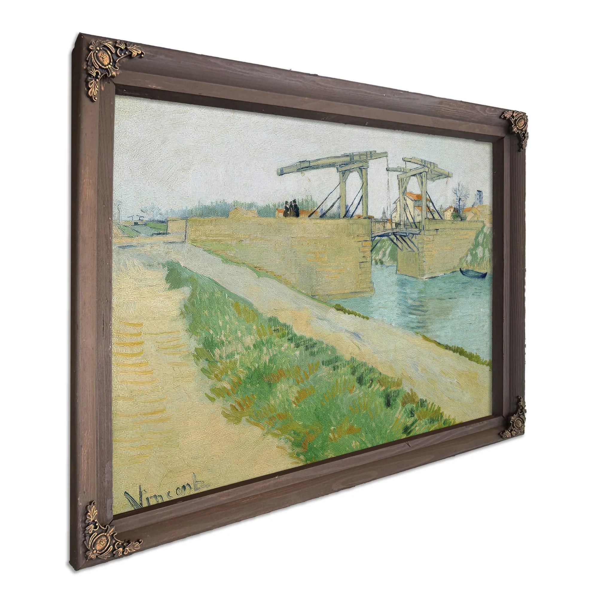 The Langlois Bridge 2 By Vincent Van Gogh Fine Art Print