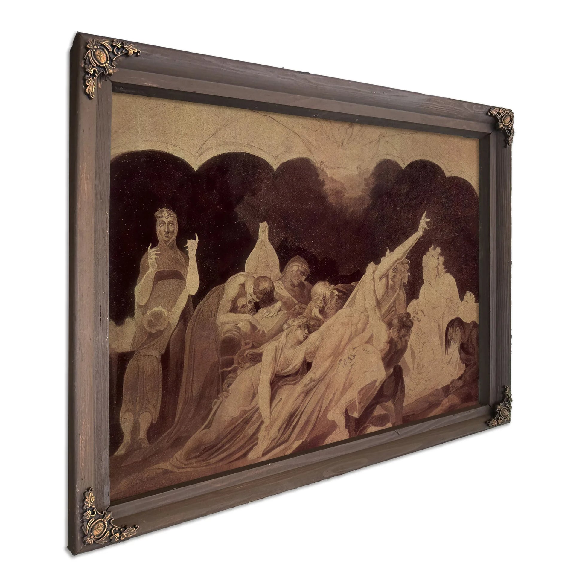 The Vision In The Asylum By Henry Fuseli Fine Art Print