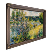 The Seine At Chatou By Pierre August Renoir Fine Art Print
