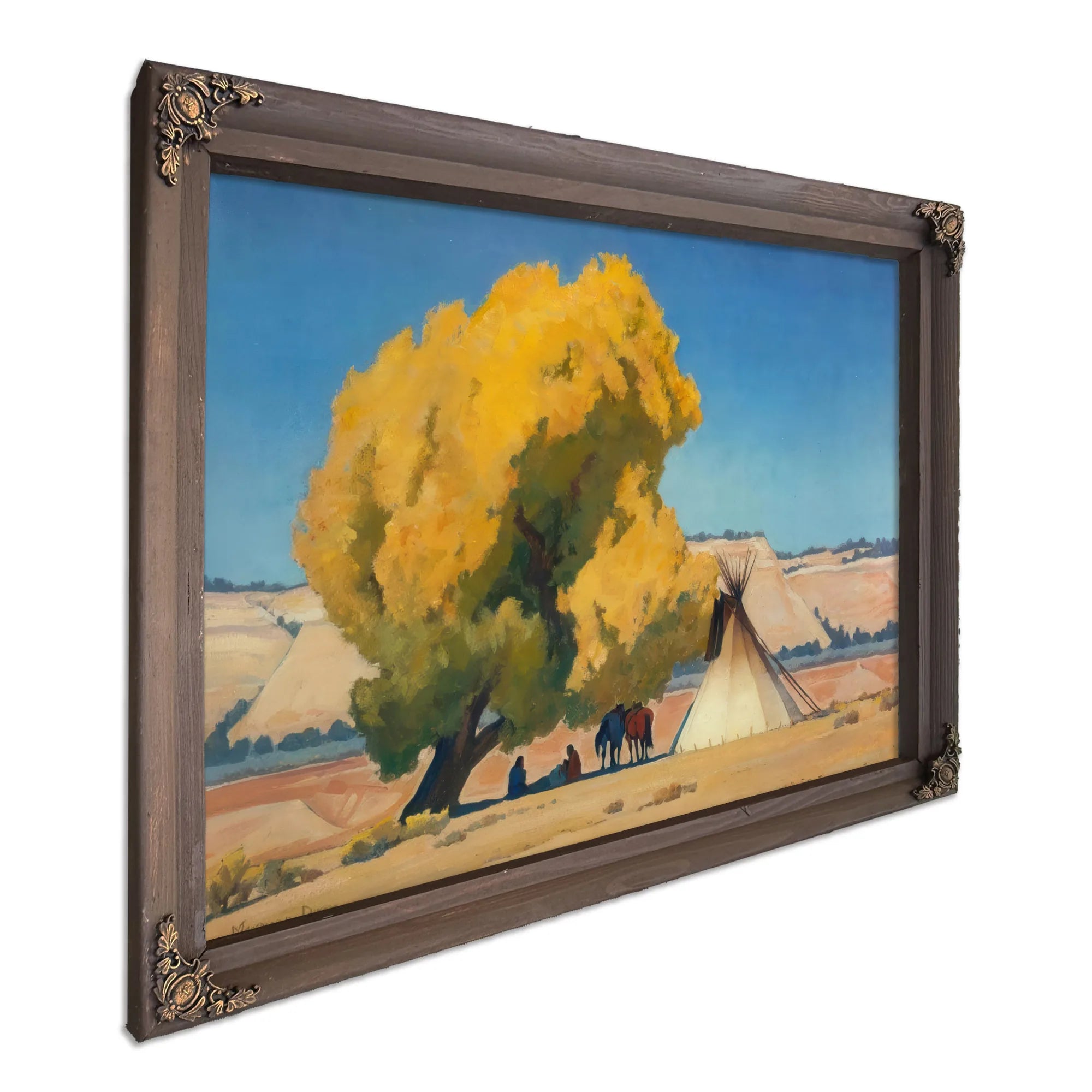 Lazy Autumn By Maynard Dixon Fine Art Print