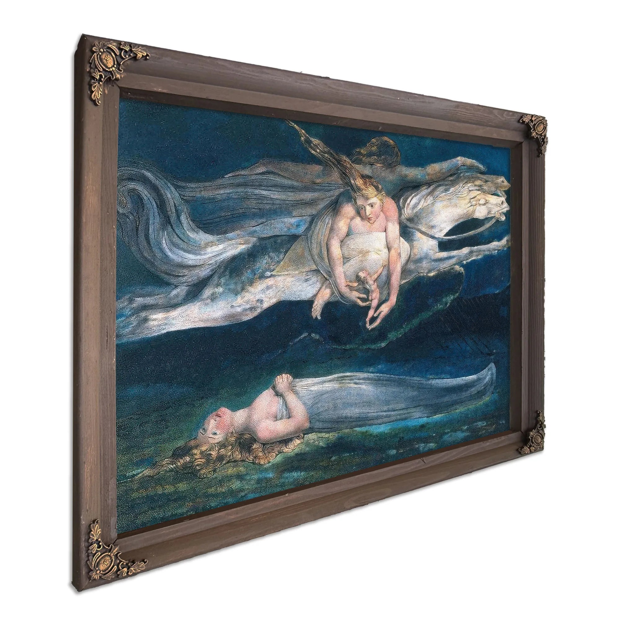 Pity 1795 Etching Watercolor 42 2X52 7Cm Met 1 By William Blake Fine Art Print