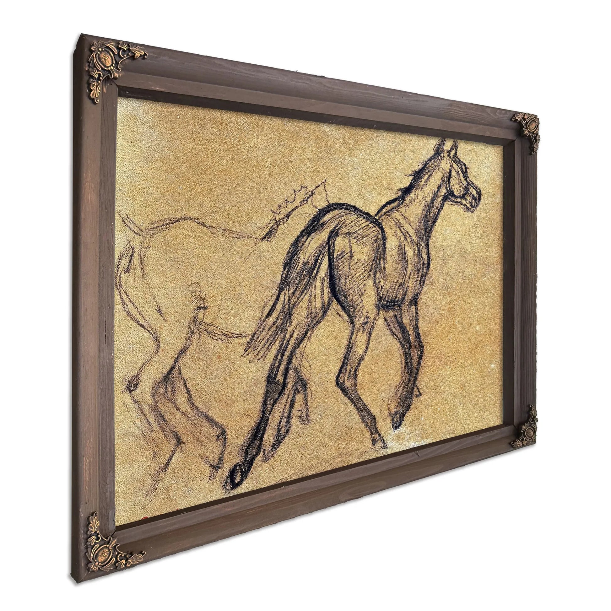 Horses By Edgar Degas Fine Art Print