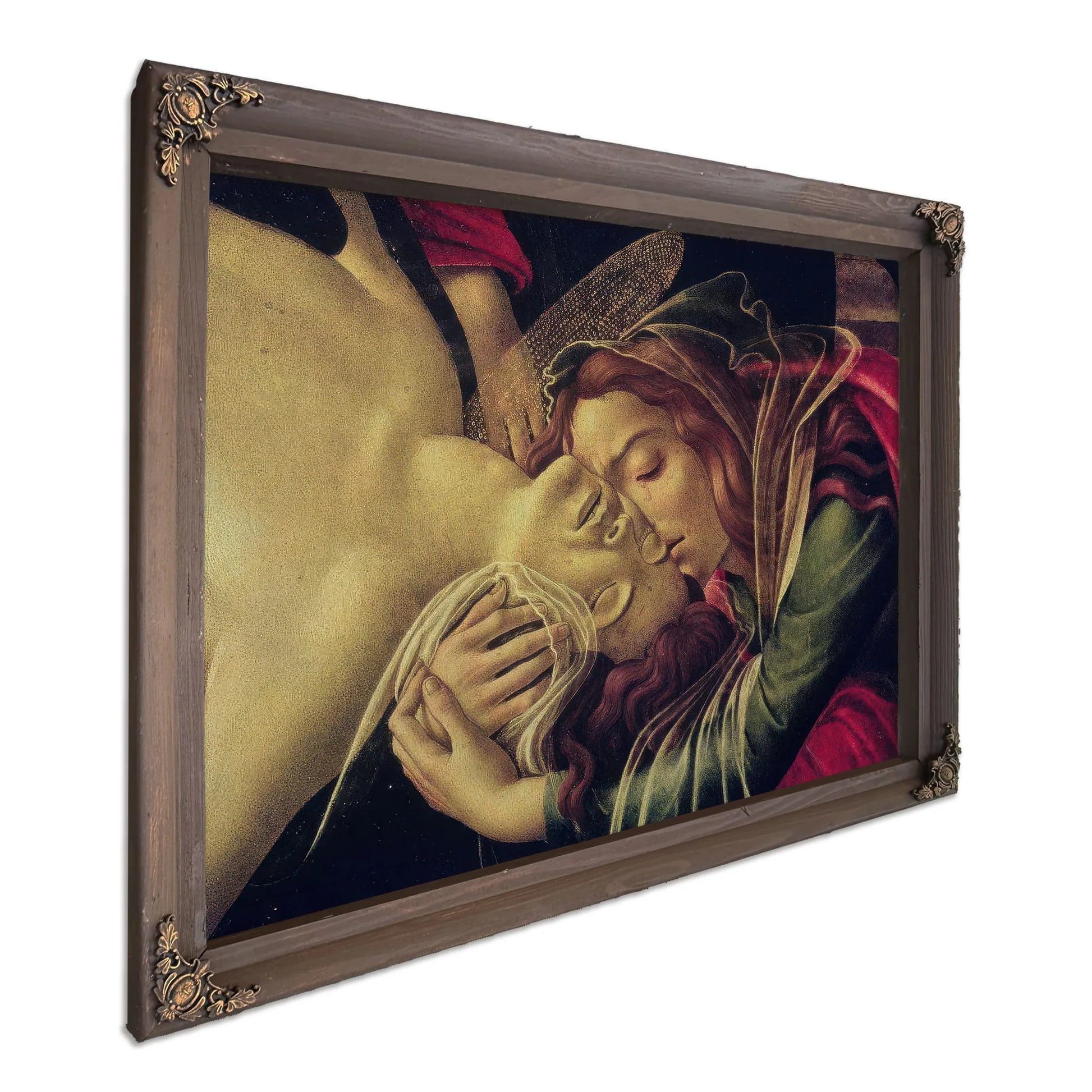 Detail Of The Lamentation Of Christ By Sandro Botticelli Fine Art Print