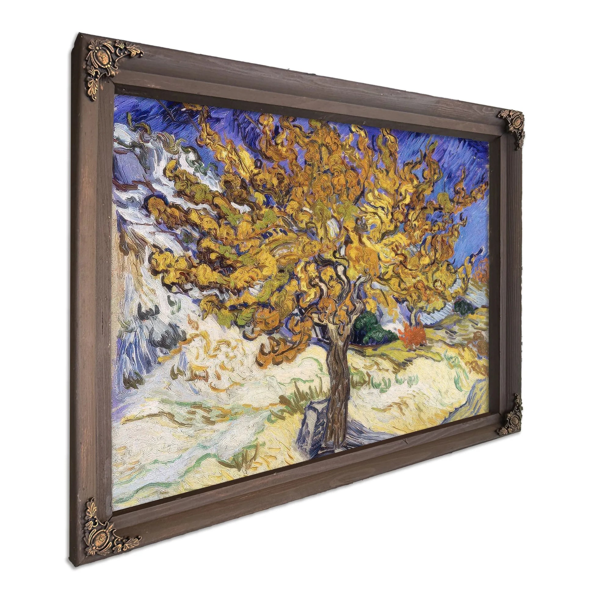 Mulberry Tree By Vincent Van Gogh Fine Art Print