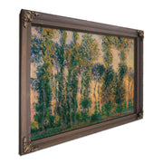 Poplars At Giverny Sunrise By Claude Monet Fine Art Print