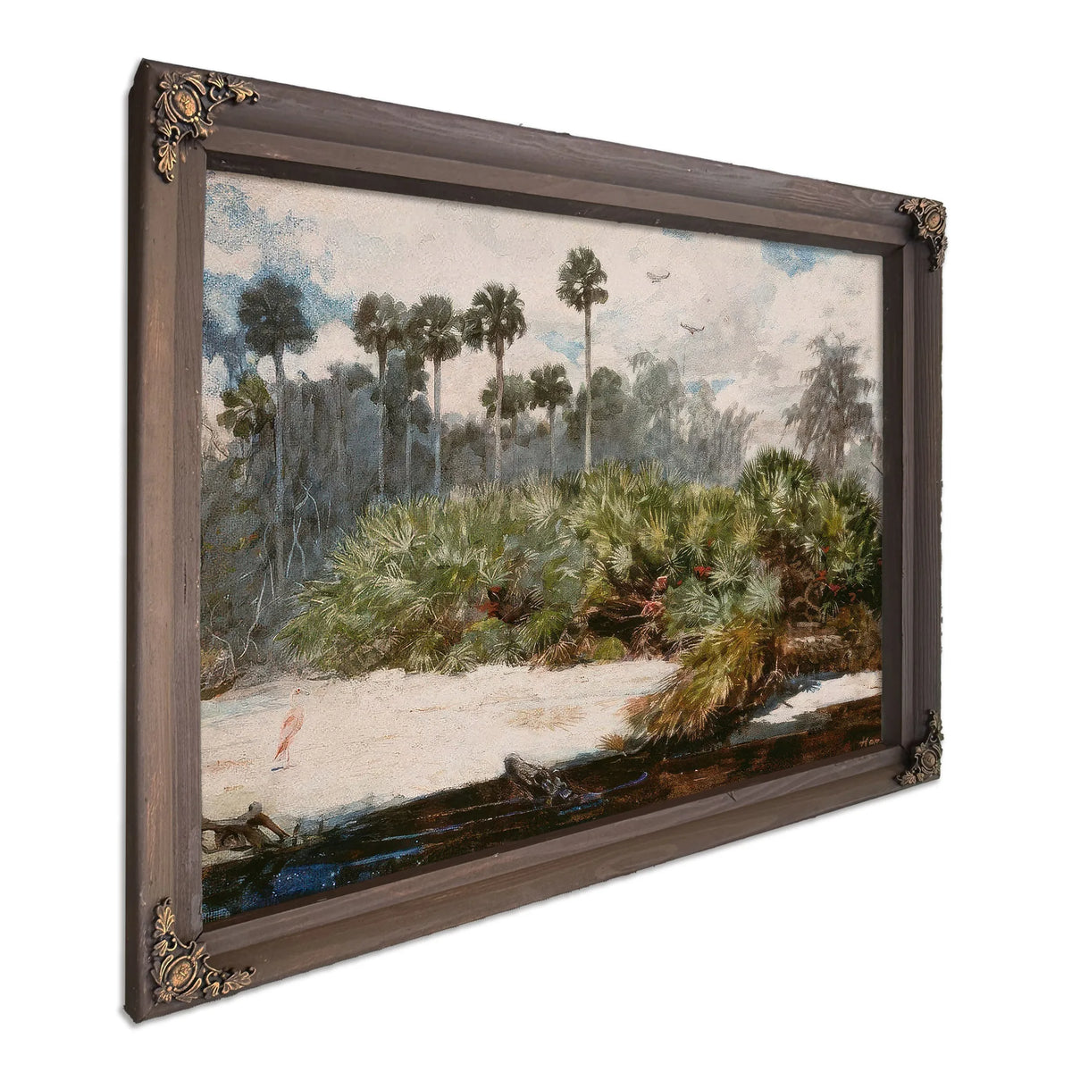In A Florida Jungle By Winslow Homer
