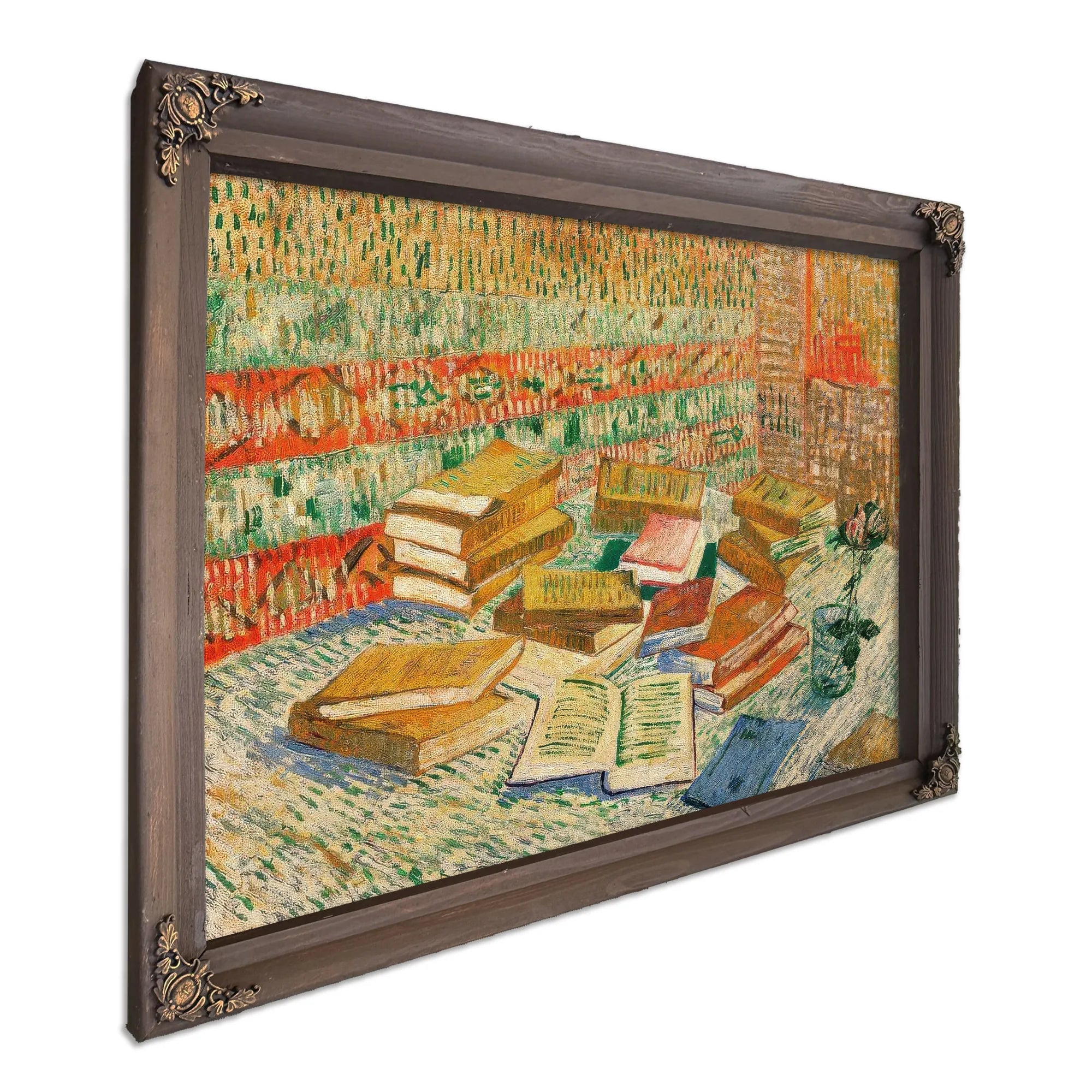 The Yellow Books By Vincent Van Gogh Fine Art Print