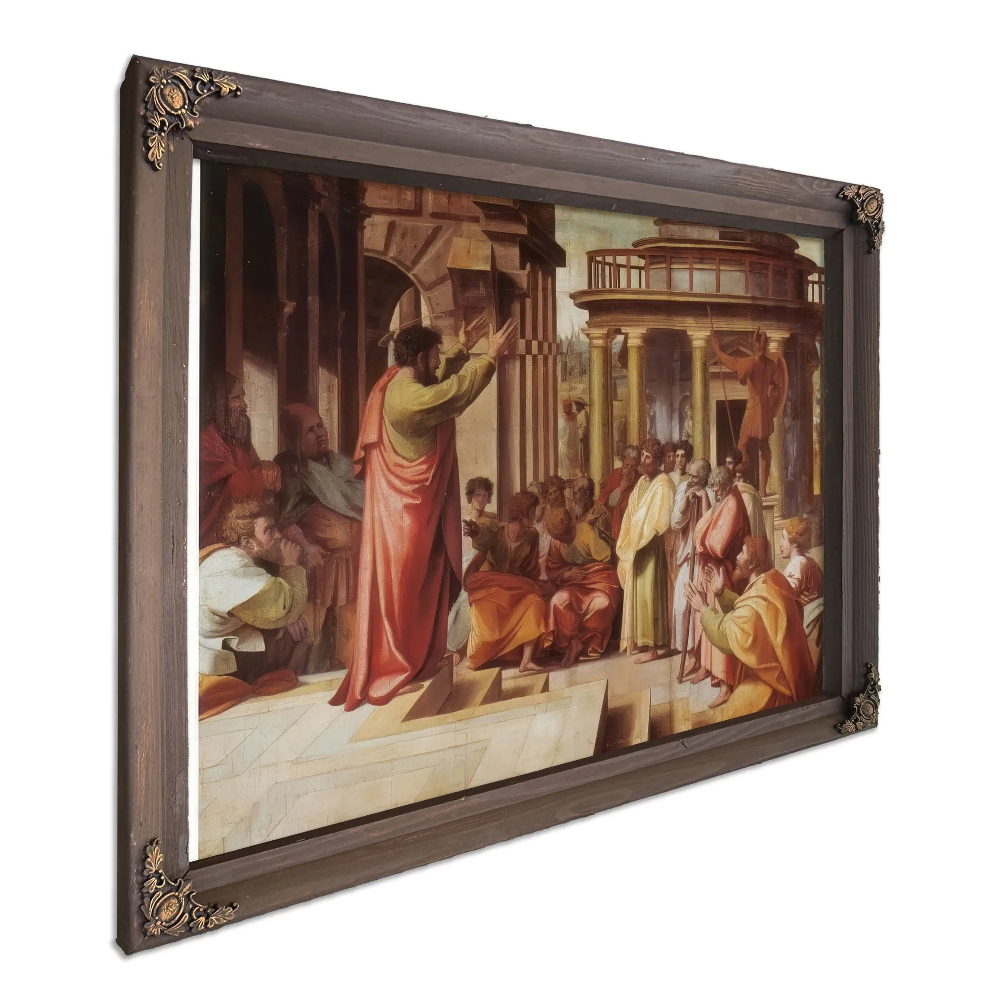 St Paul Preaching To The Athenians Fine Art Print