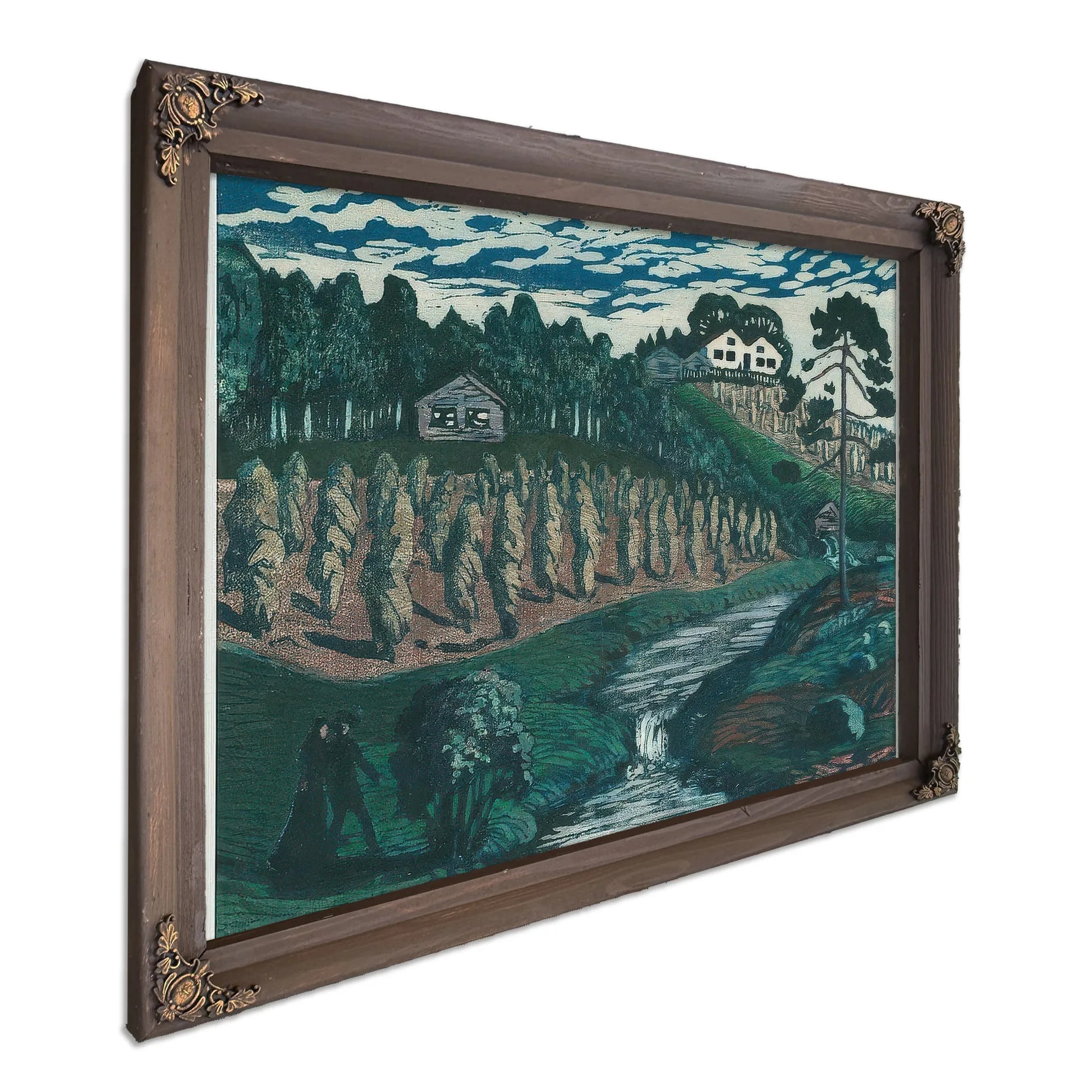 Large Stook 3 By Nicolai Astrup Fine Art Print