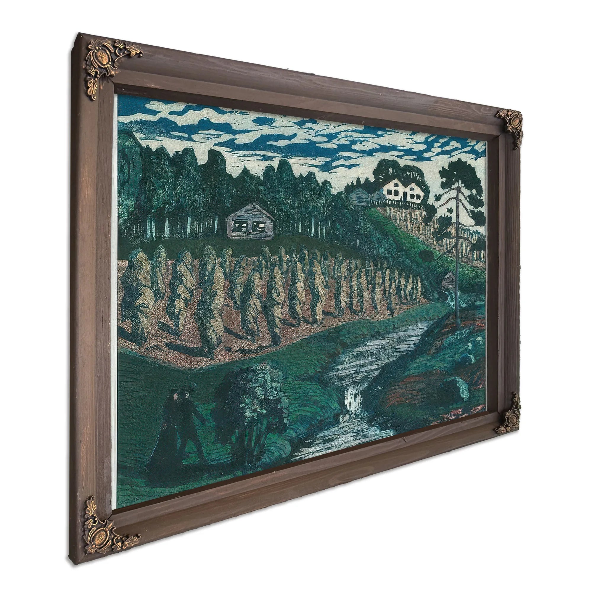 Large Stook 3 By Nicolai Astrup Fine Art Print