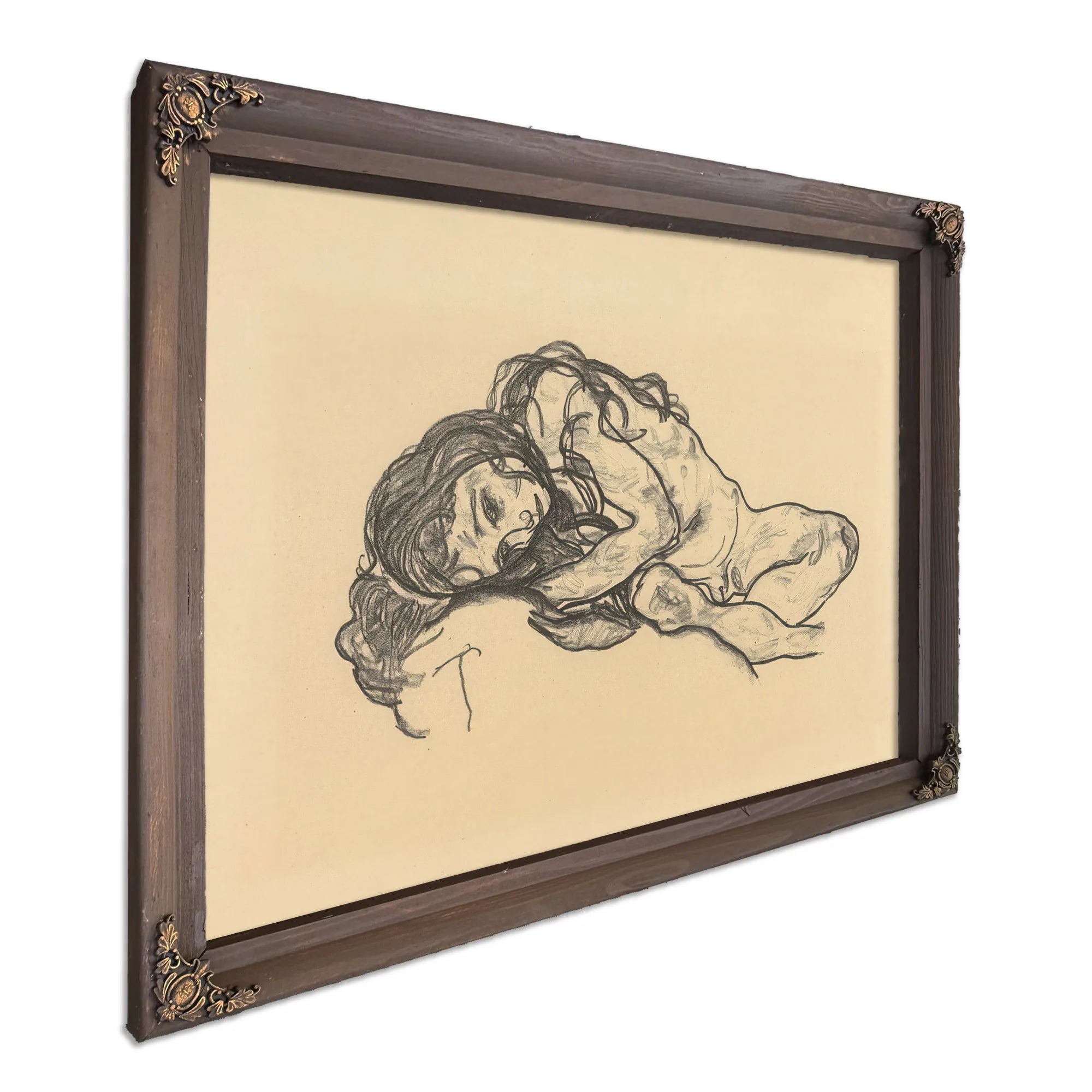 Madchen Girl By Egon Schiele Fine Art Print