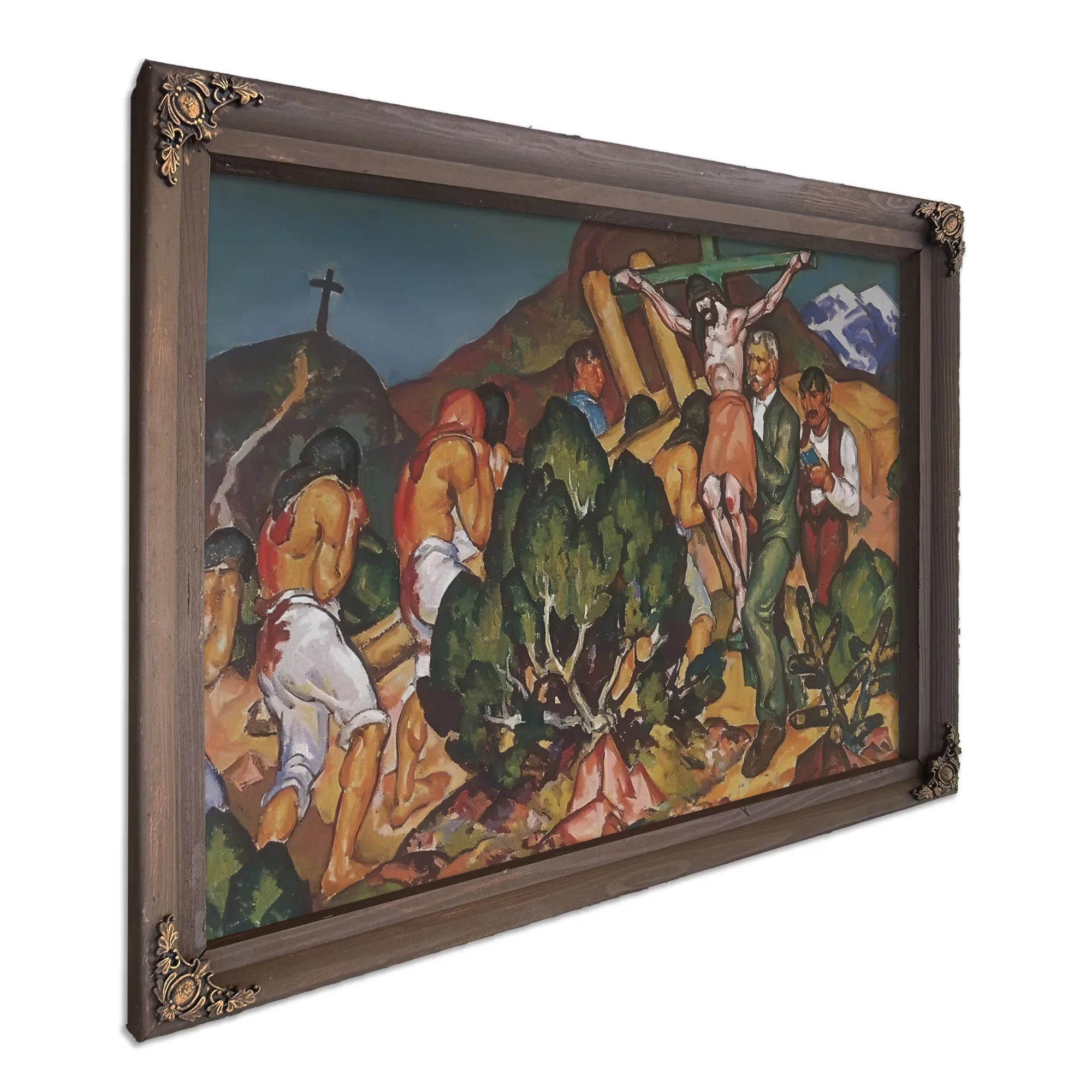 Holy Week In New Mexico Penitente Procession By William Penhallow Henderson Fine Art Print