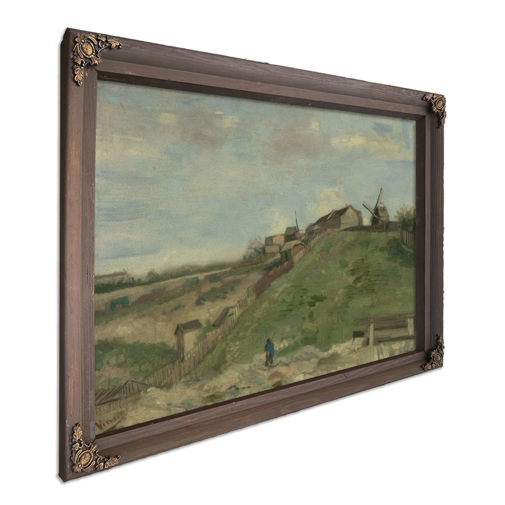The Hill Of Montmartre With Stone Quarry By Vincent Van Gogh Fine Art Print