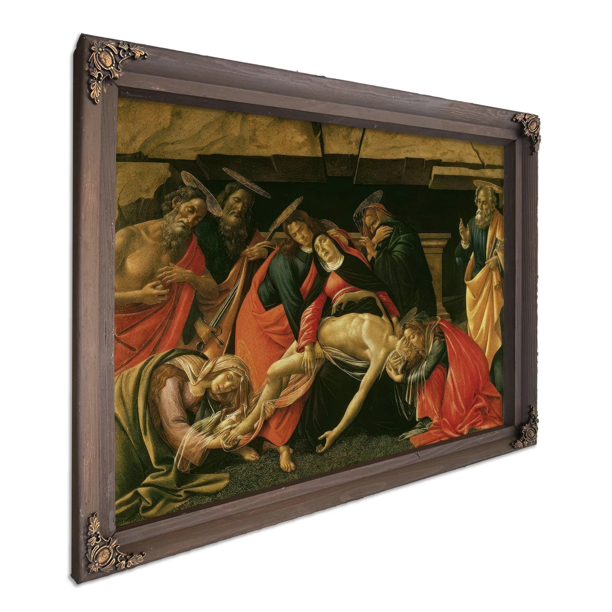 Lamentation Of Christ By Sandro Botticelli Fine Art Print