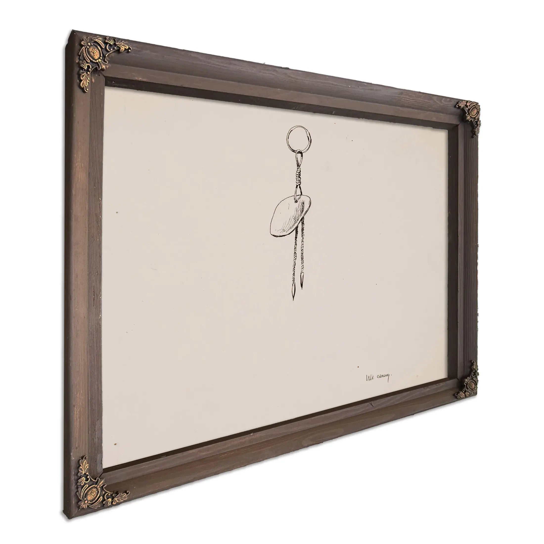 Ute Earring by Frederic Remington