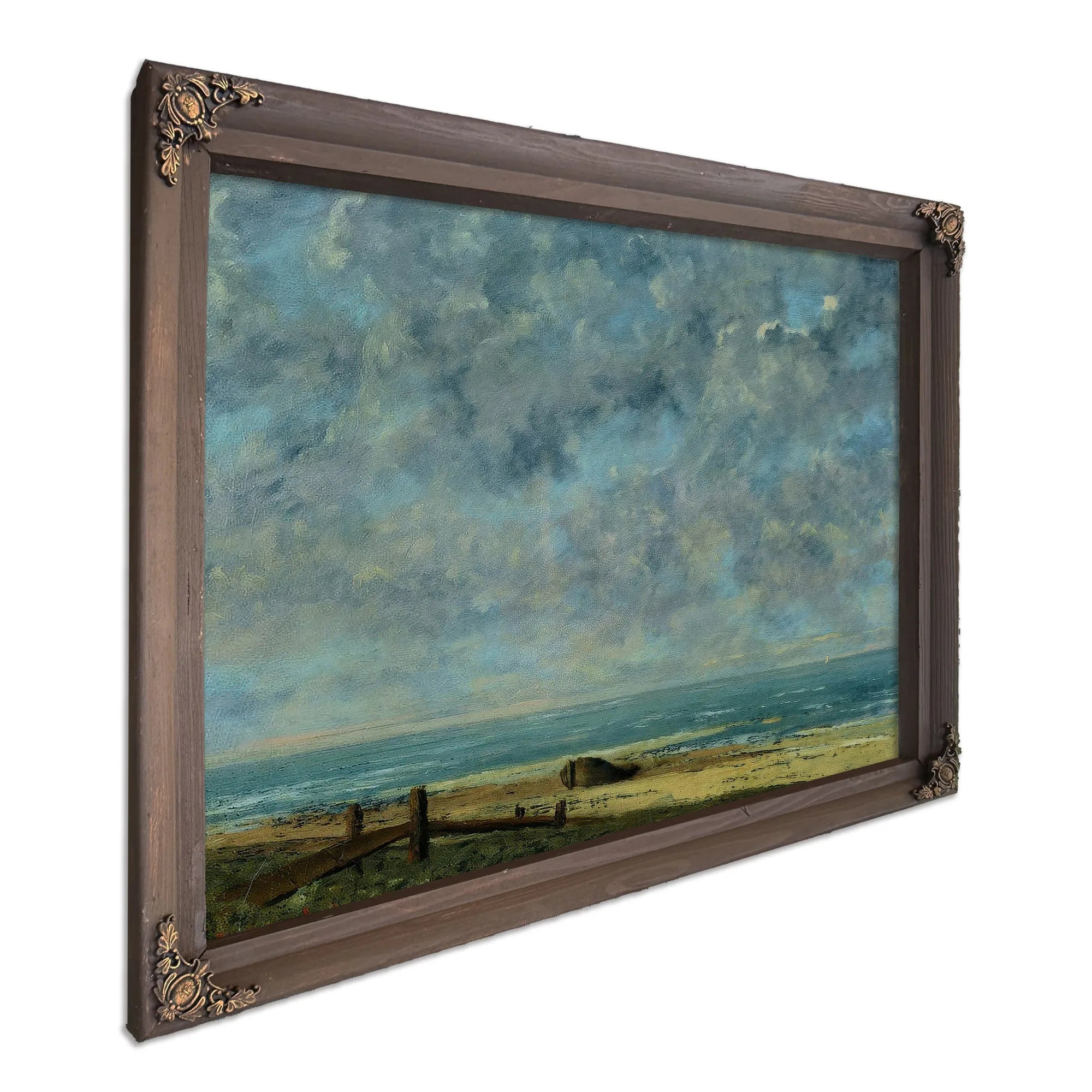 The Sea 1 By Jean Desire Gustave Courbet Fine Art Print