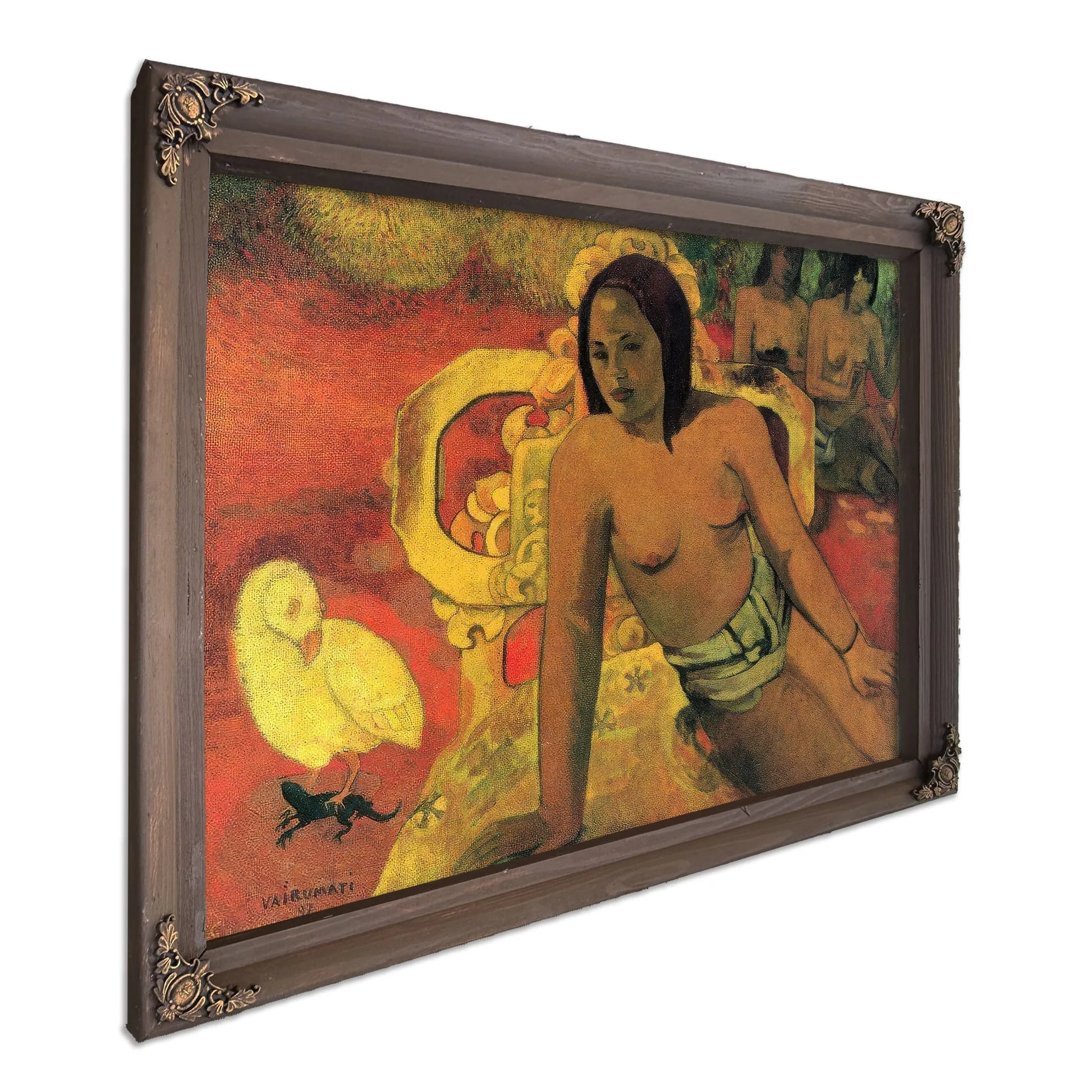 Reo Tahiti Vairaumati 1897 By Paul Gauguin Fine Art Print