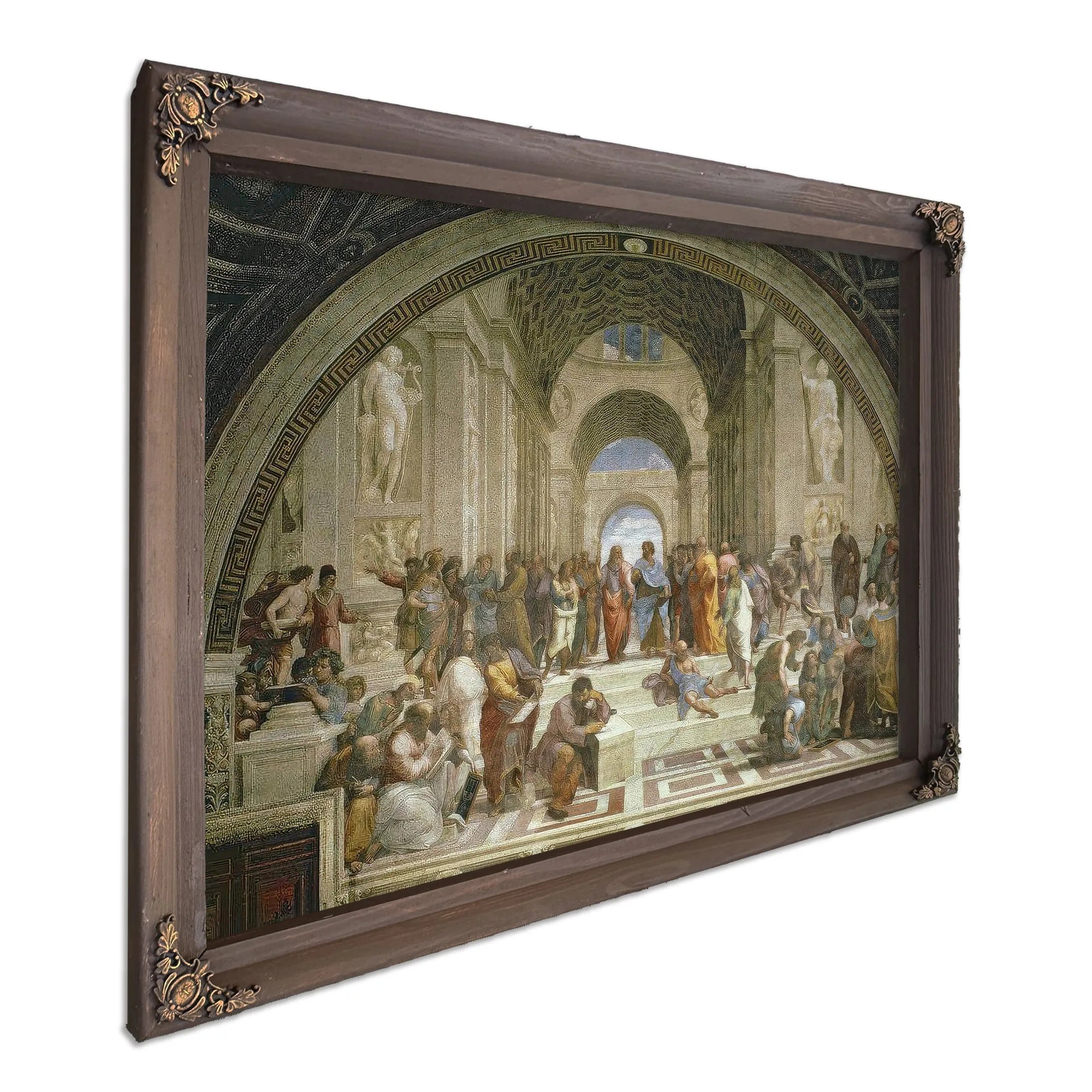 School Of Athens From The Stanza Della Segnatura By Raphael Fine Art Print